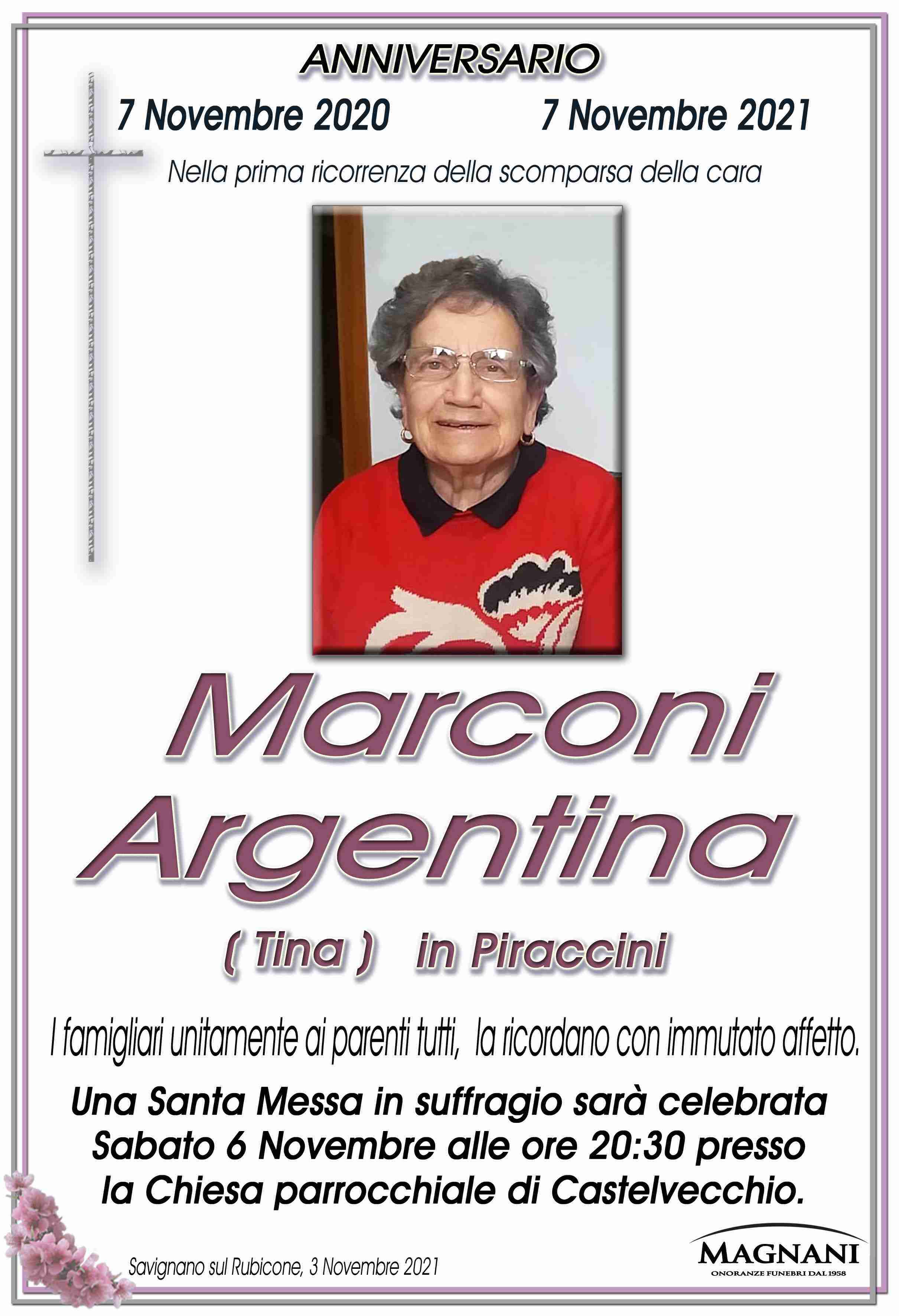 Argentina Marconi (Tina)