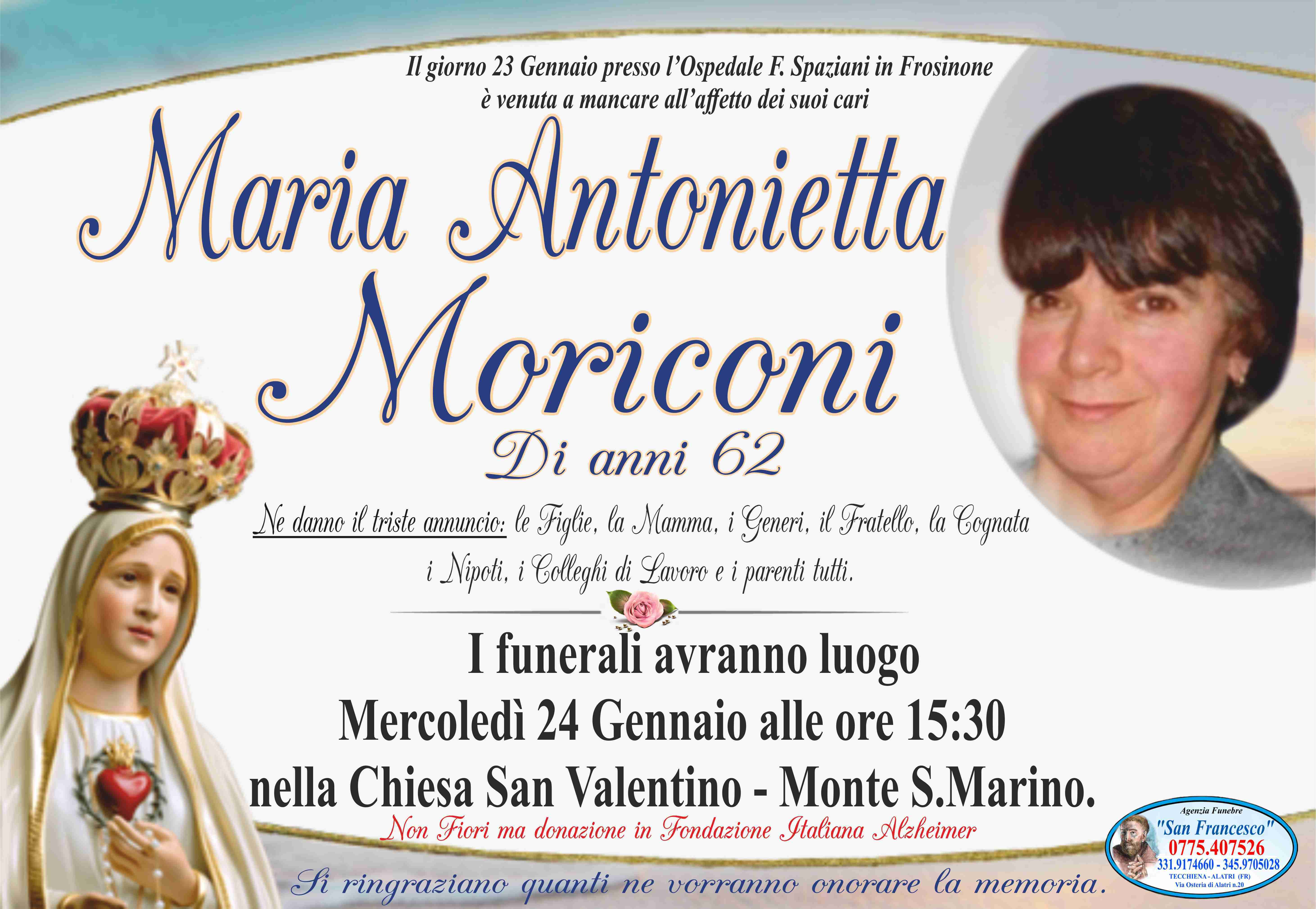 Maria Antonietta Moriconi