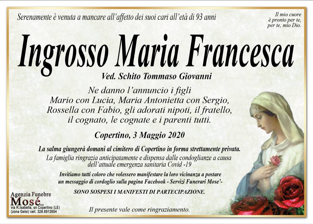 Maria Francesca Ingrosso