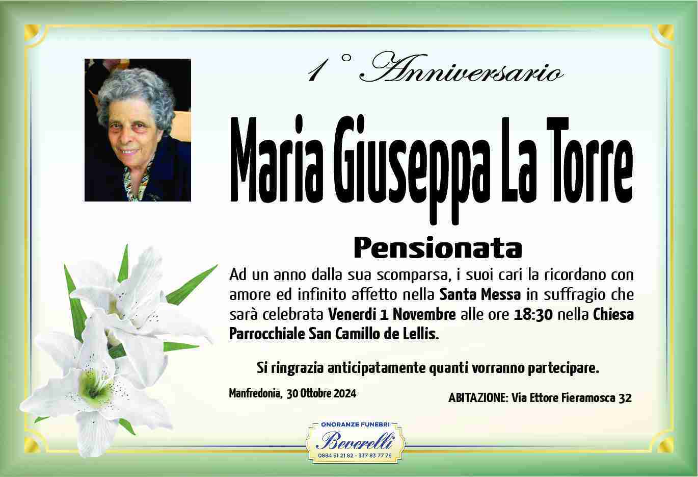 Maria Giuseppa La Torre