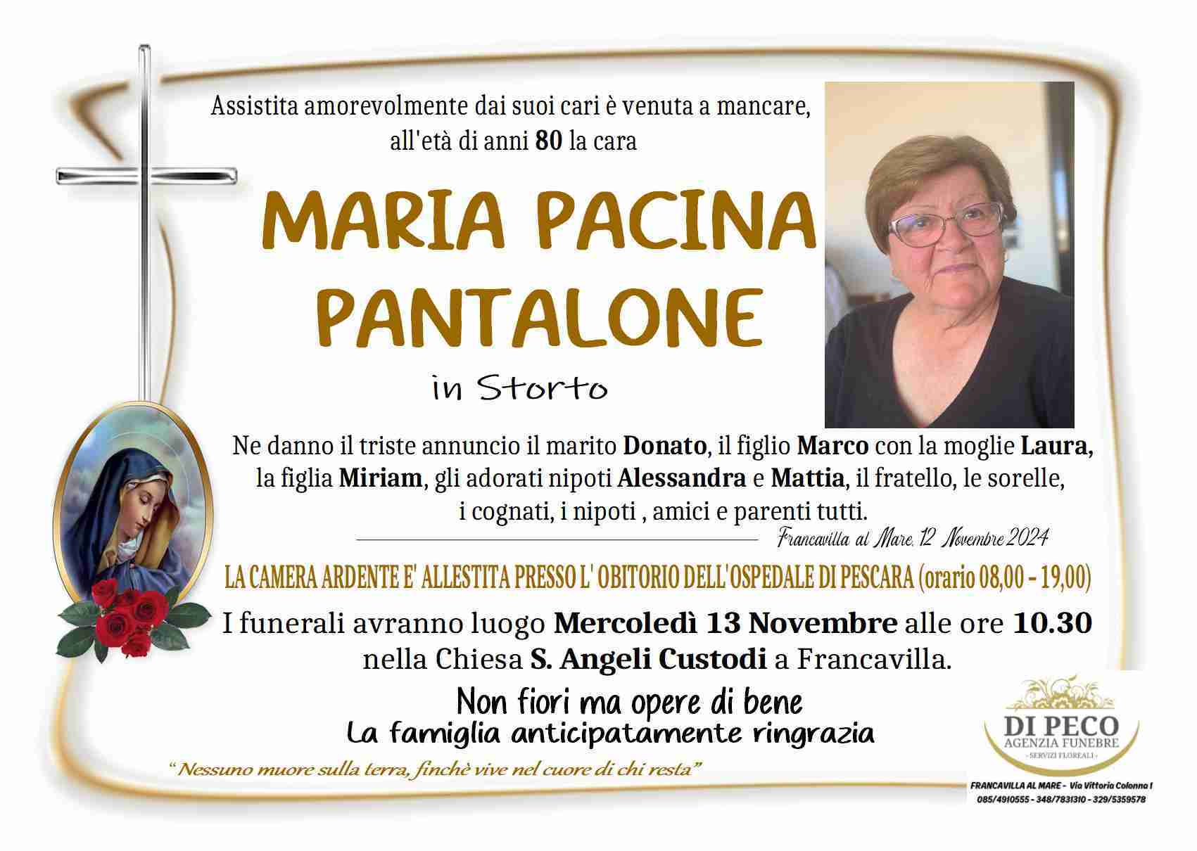 Maria Pacina Pantalone