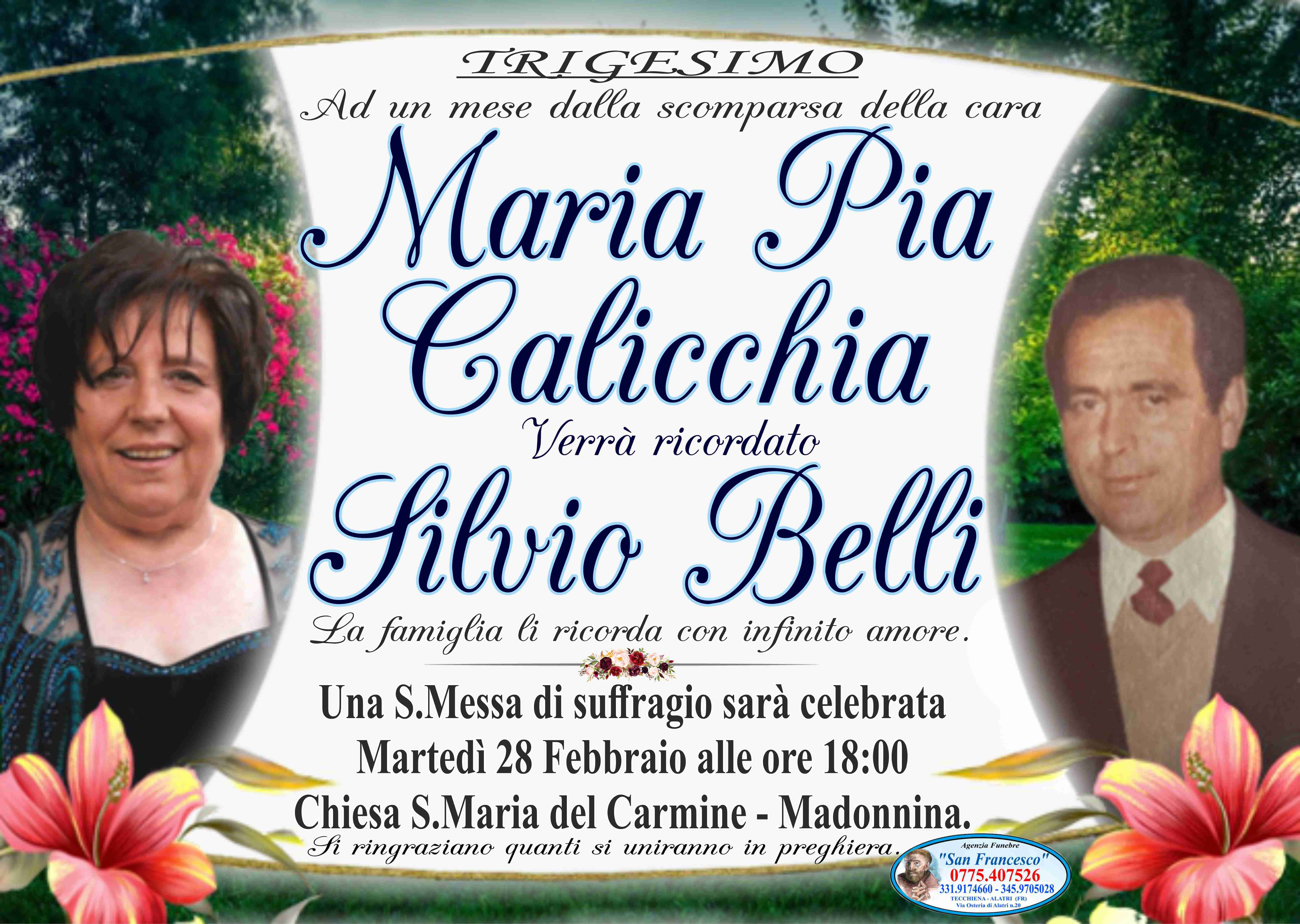 Maria Pia Calicchia - Silvio Belli