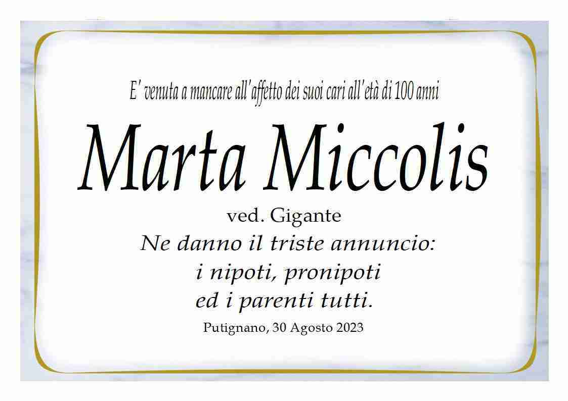 Marta Miccolis