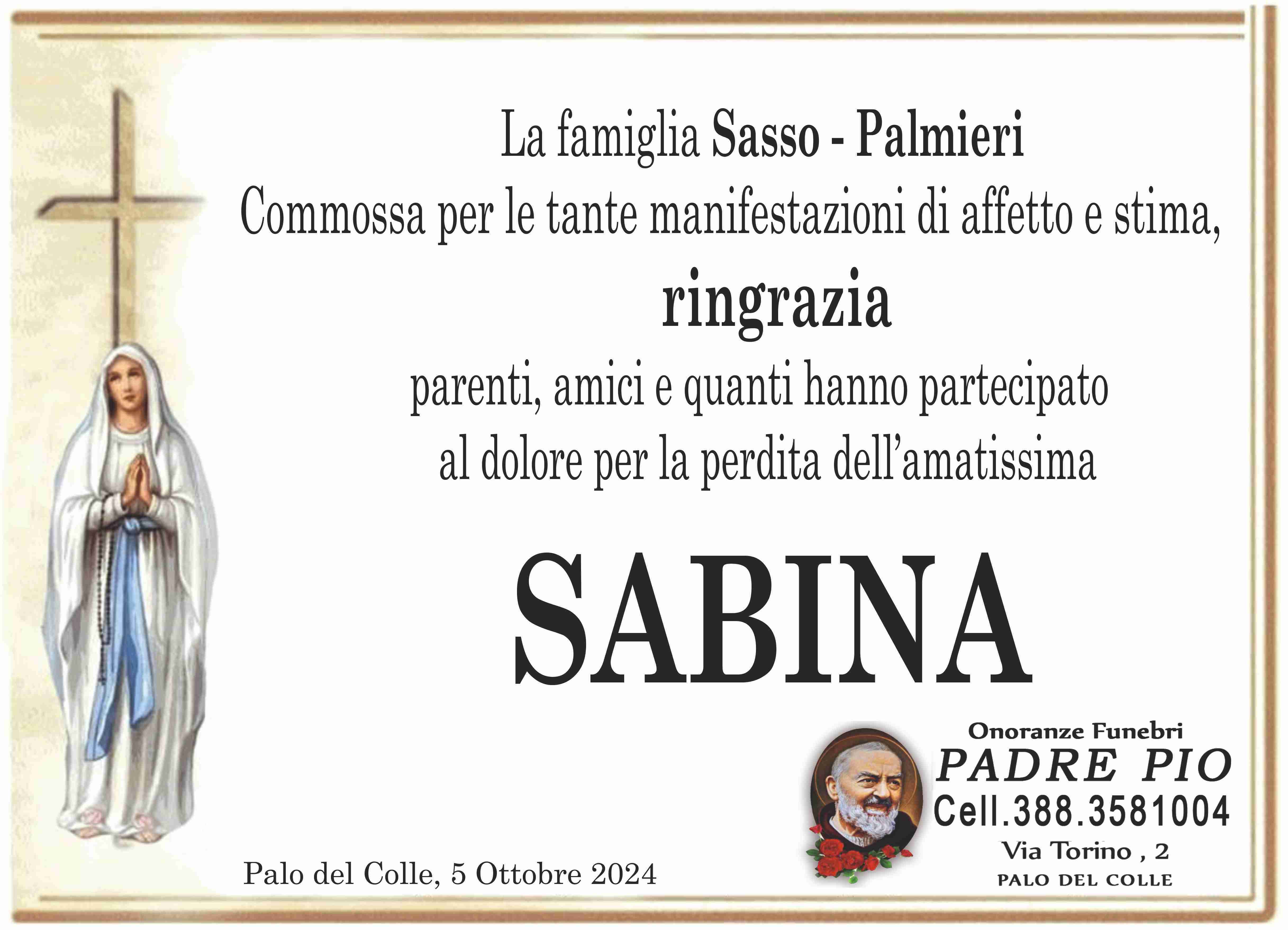 Sabina Sasso