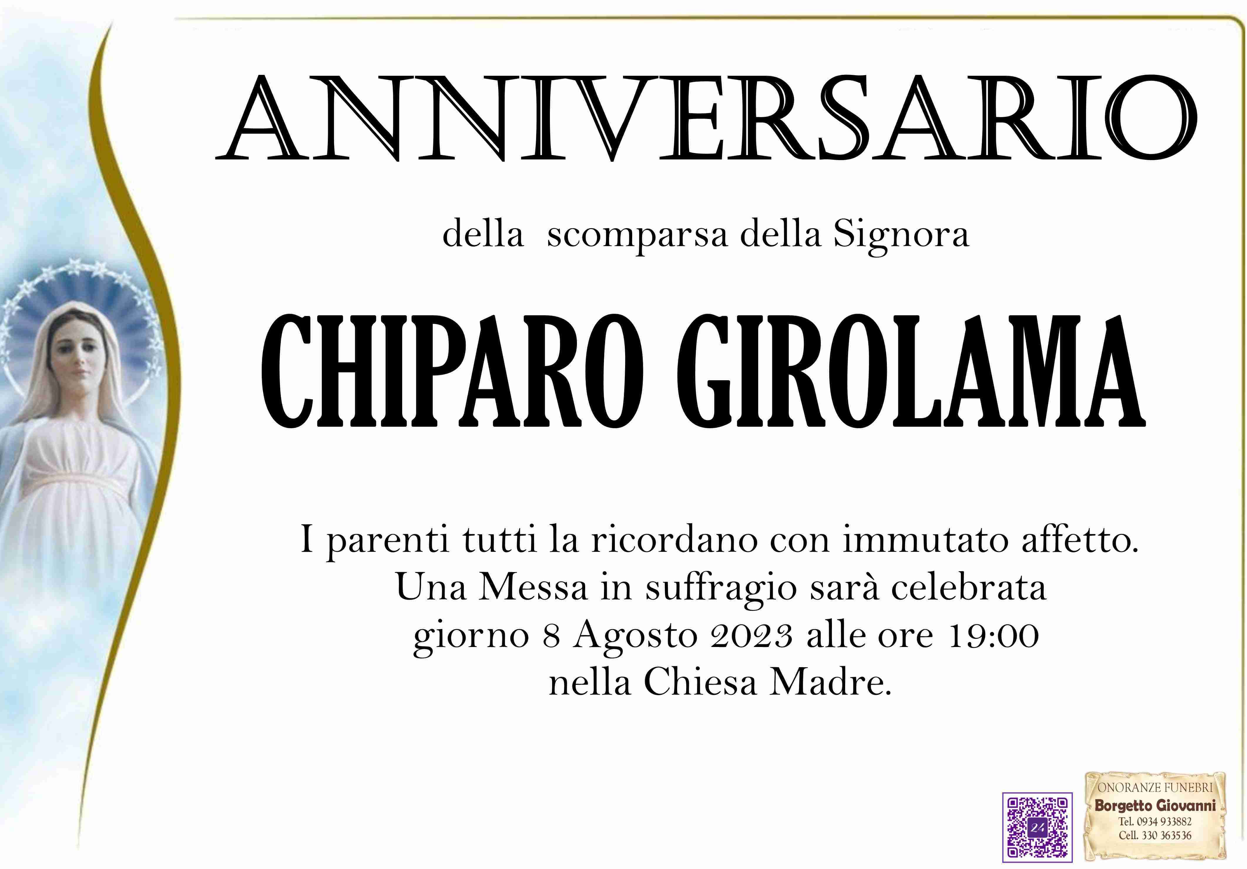 Girolama Chiparo