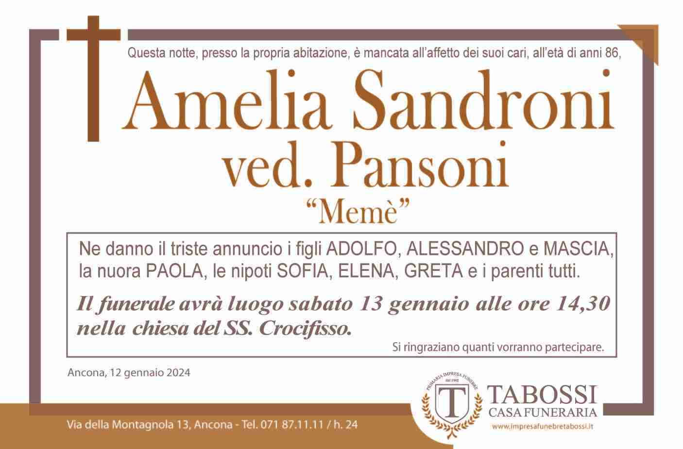 Amelia Sandroni