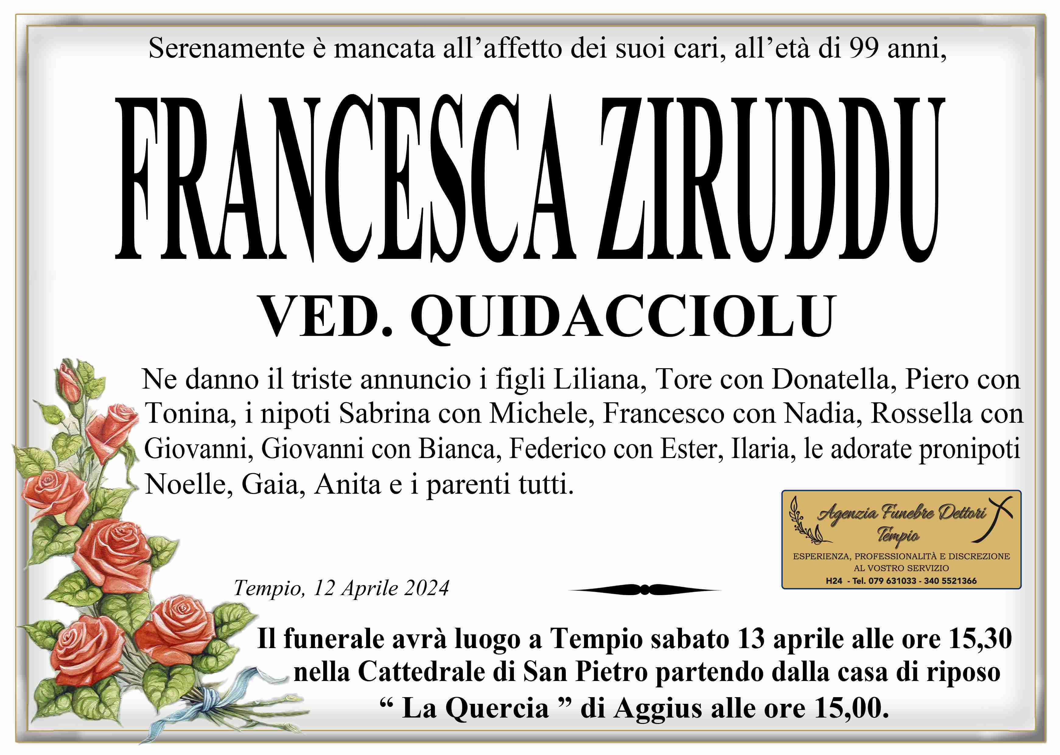 Francesca Ziruddu