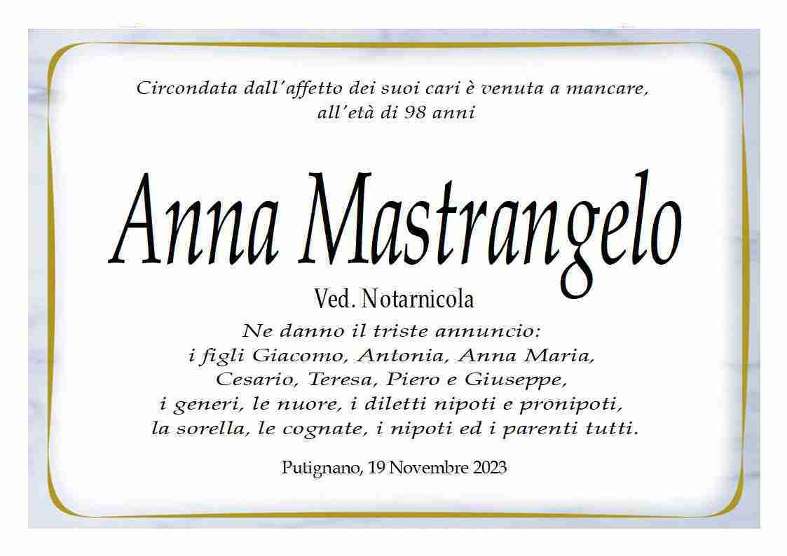 Anna Mastrangelo