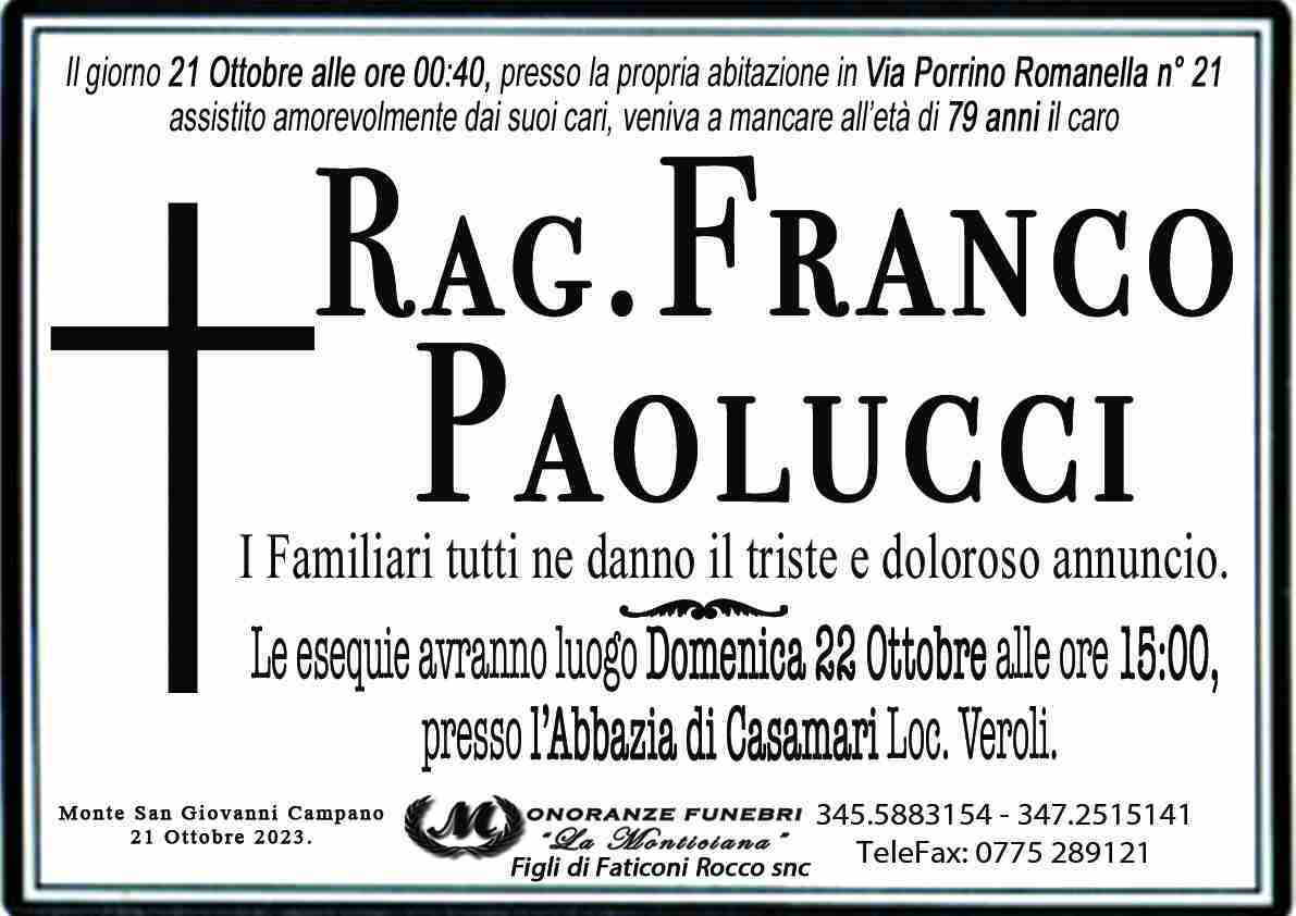 Franco Paolucci