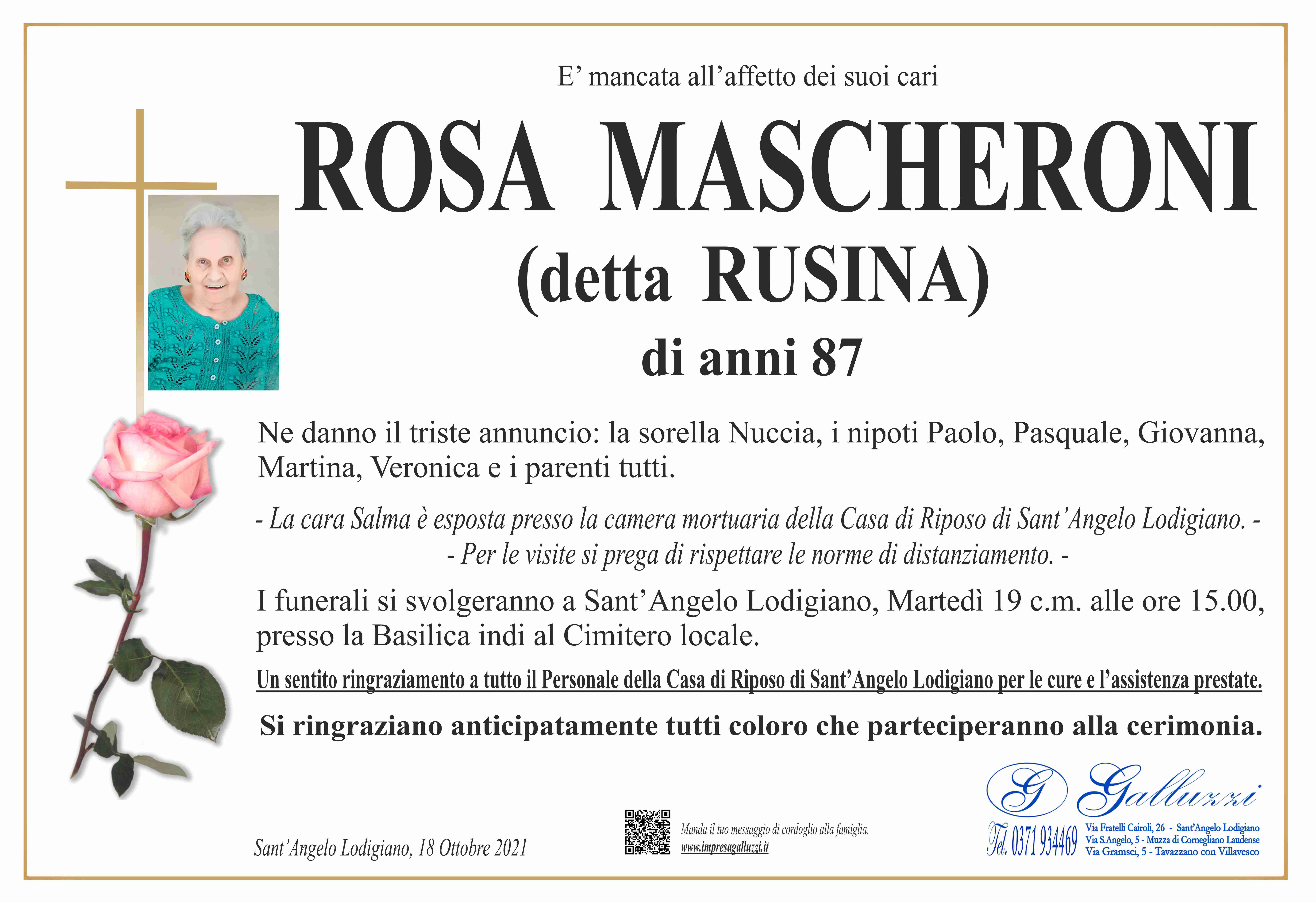 Rosa Mascheroni