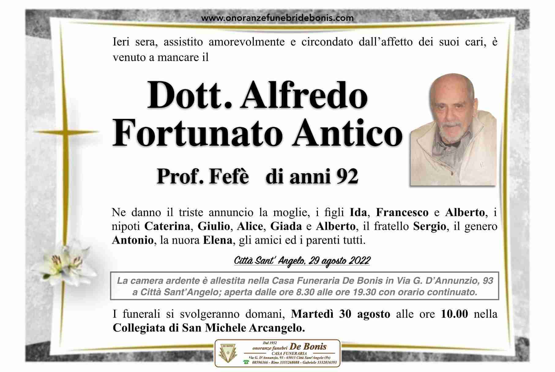 Alfredo Fortunato Antico