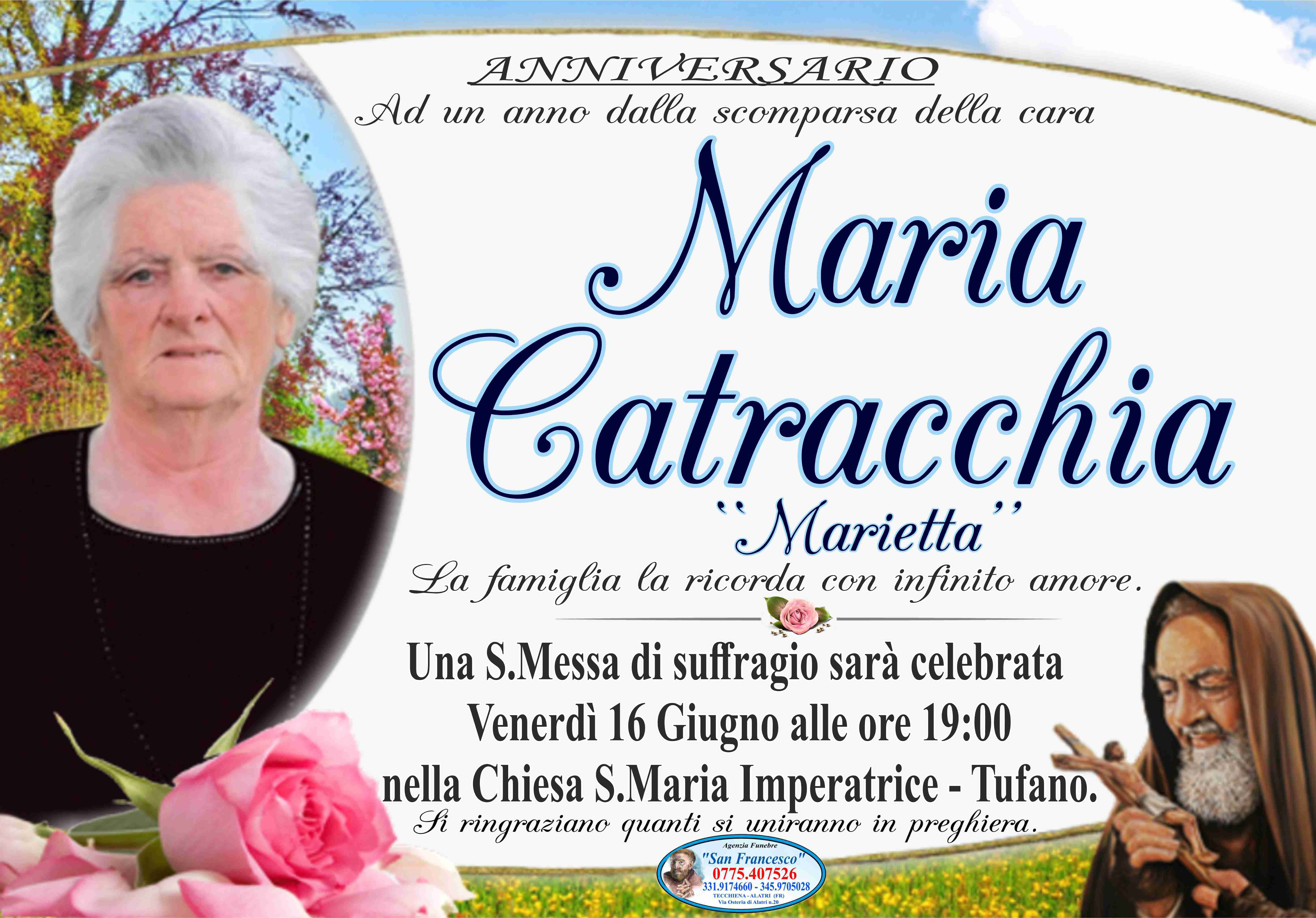 Maria Catracchia  ''Marietta''