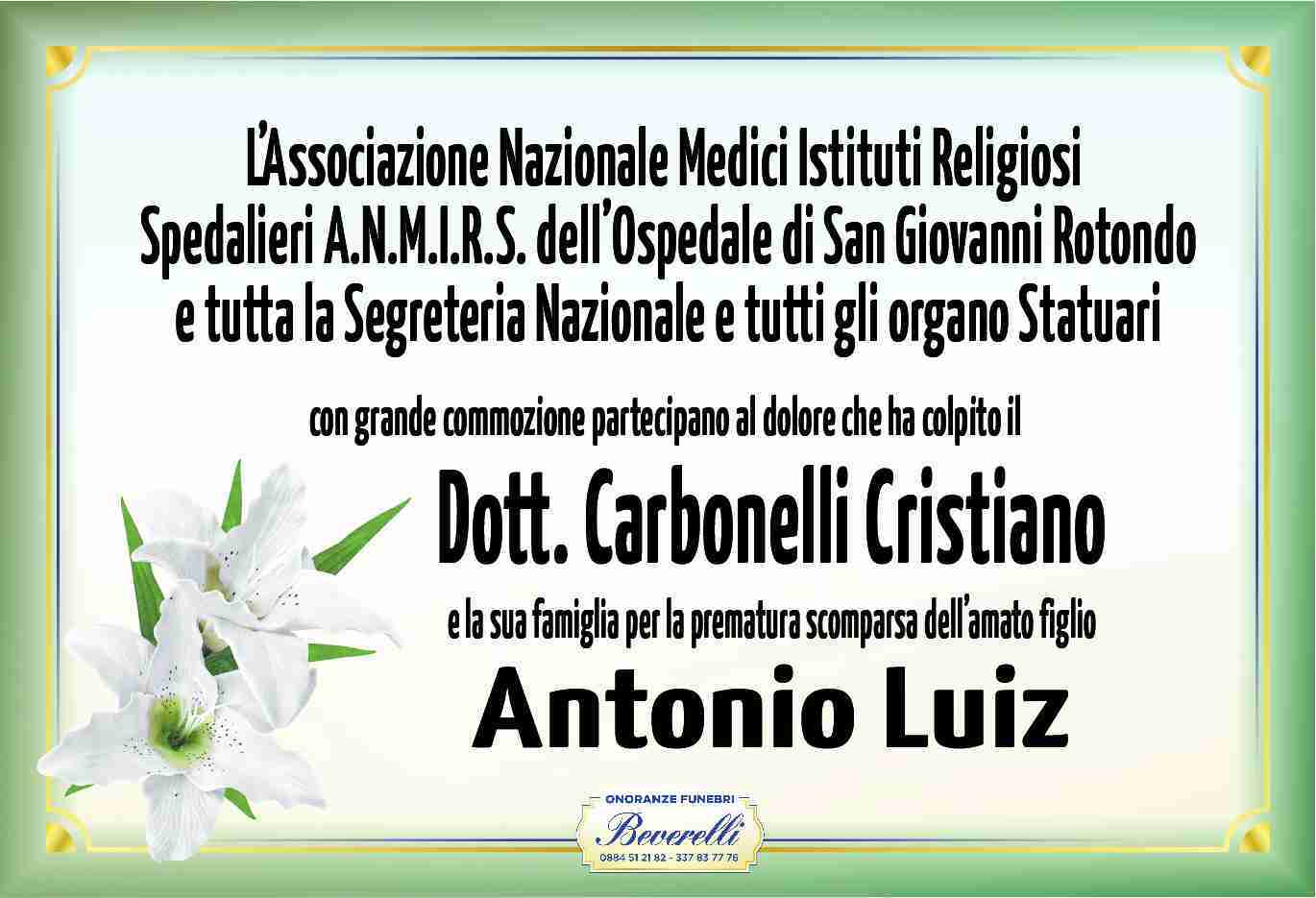Antonio Luiz Carbonelli