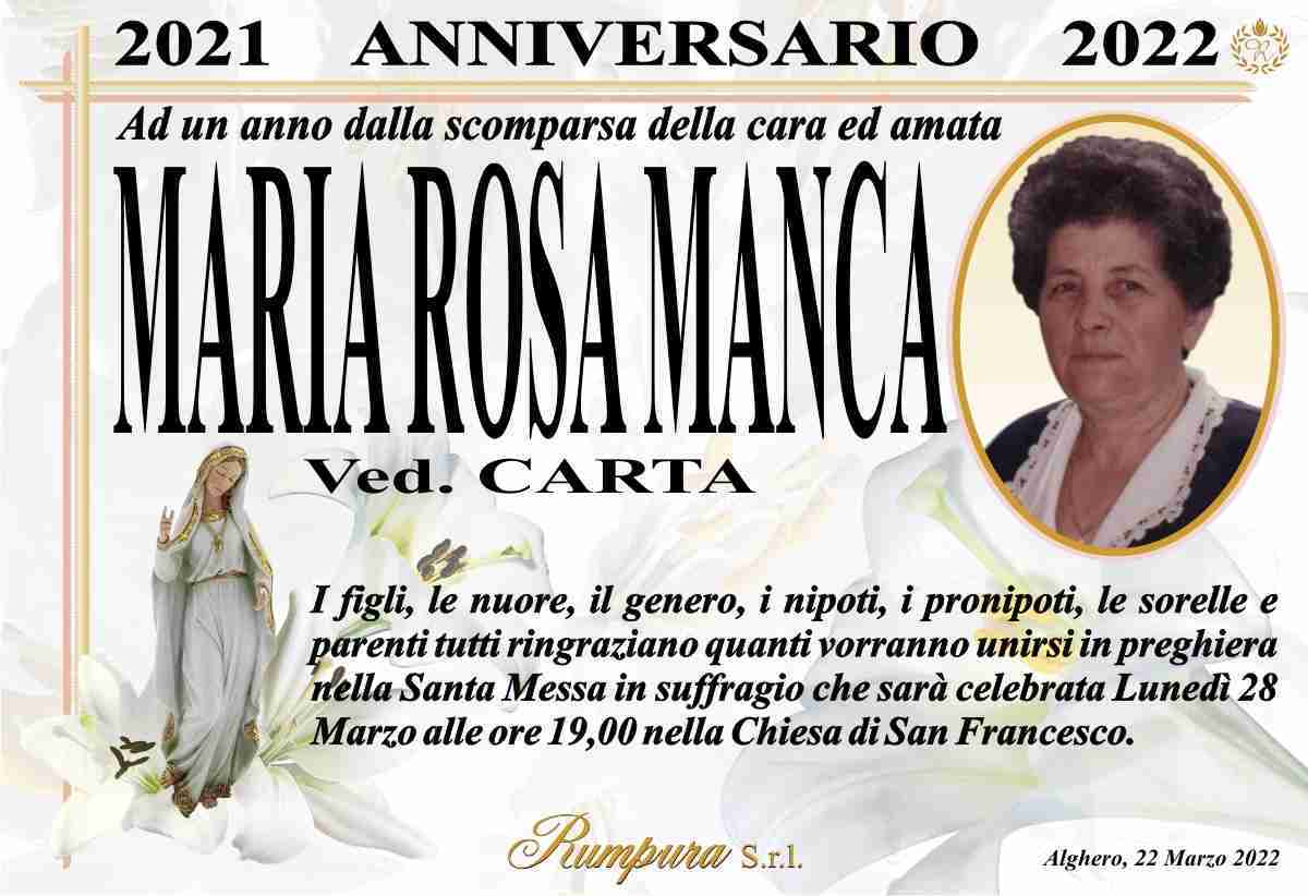 Maria Rosa Manca