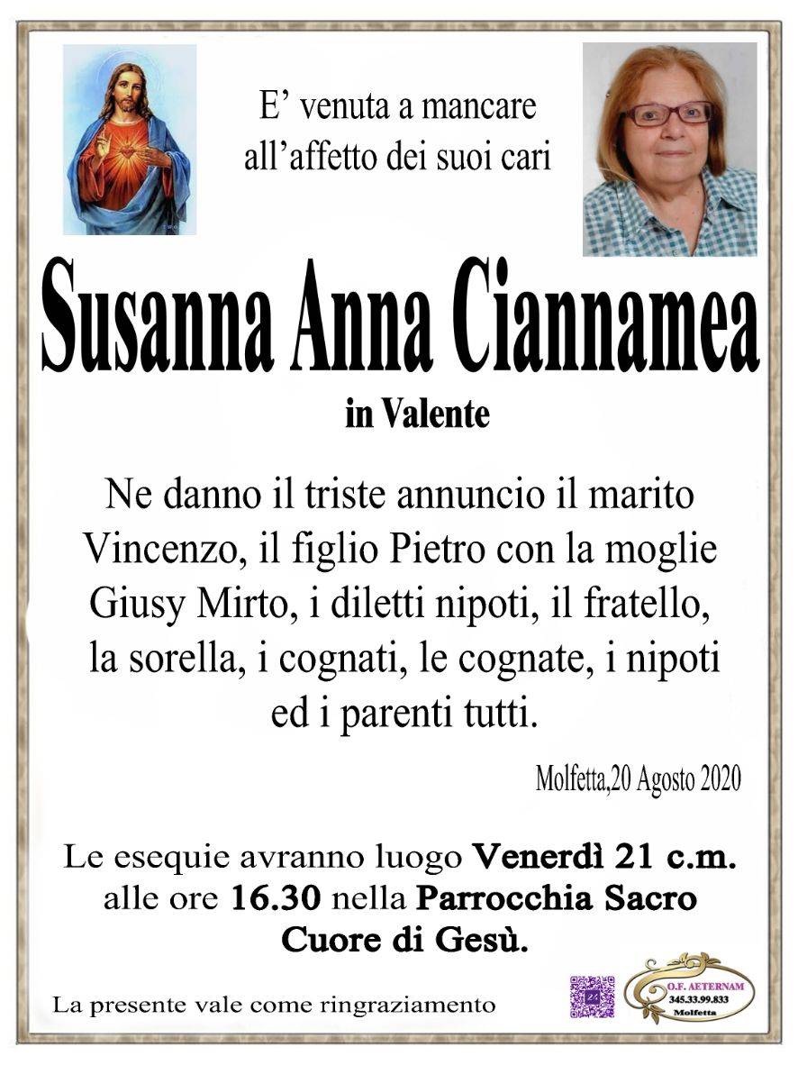Susanna Anna Ciannamea