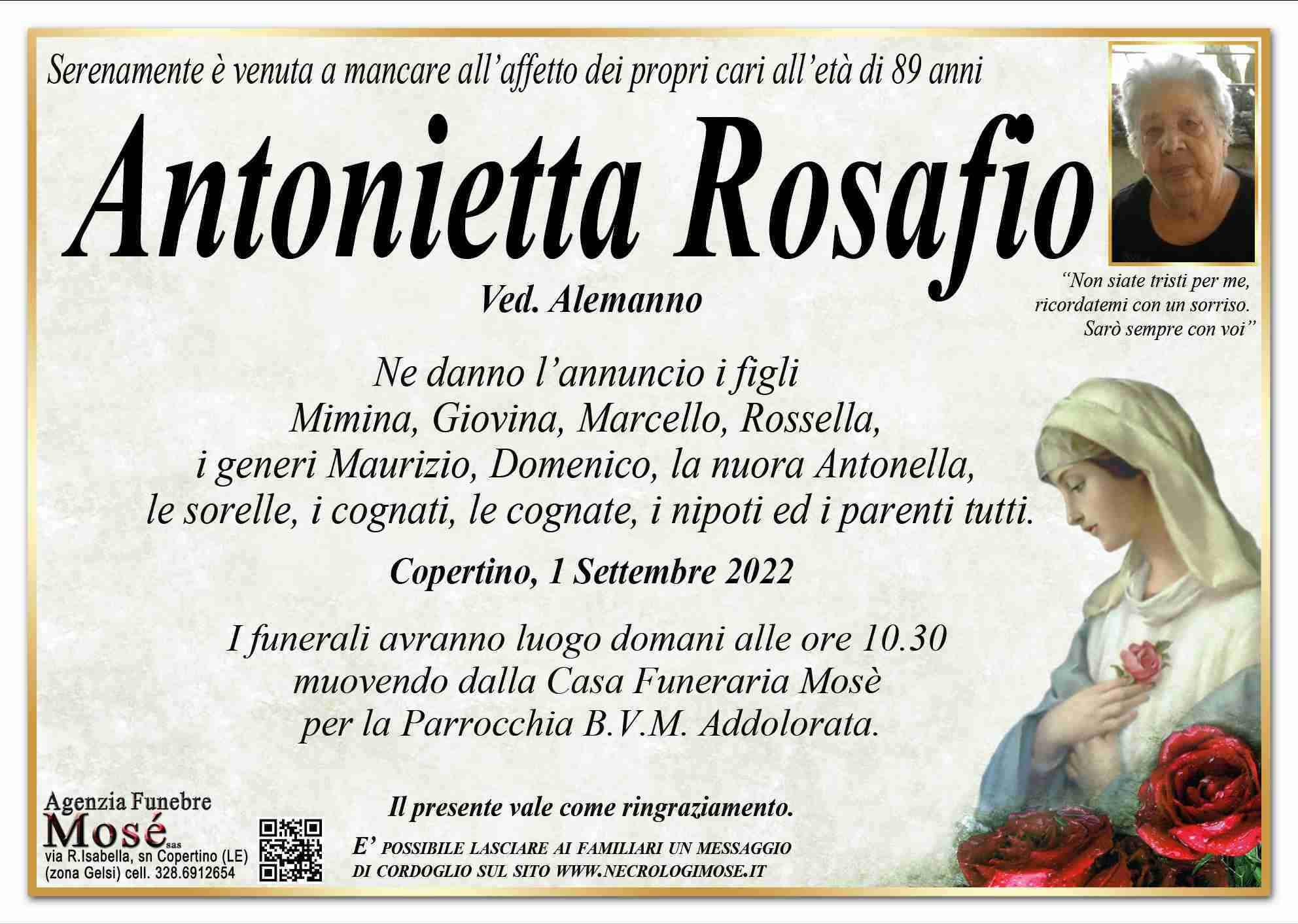 Antonietta Rosafio
