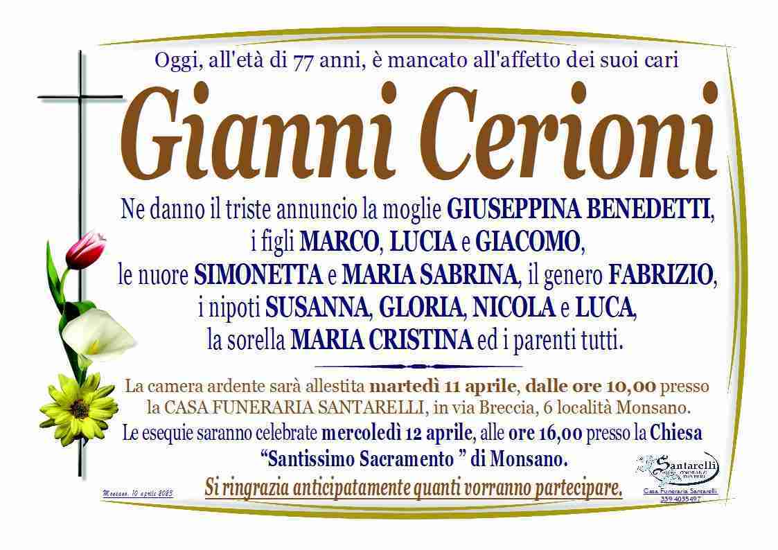 Gianni Cerioni