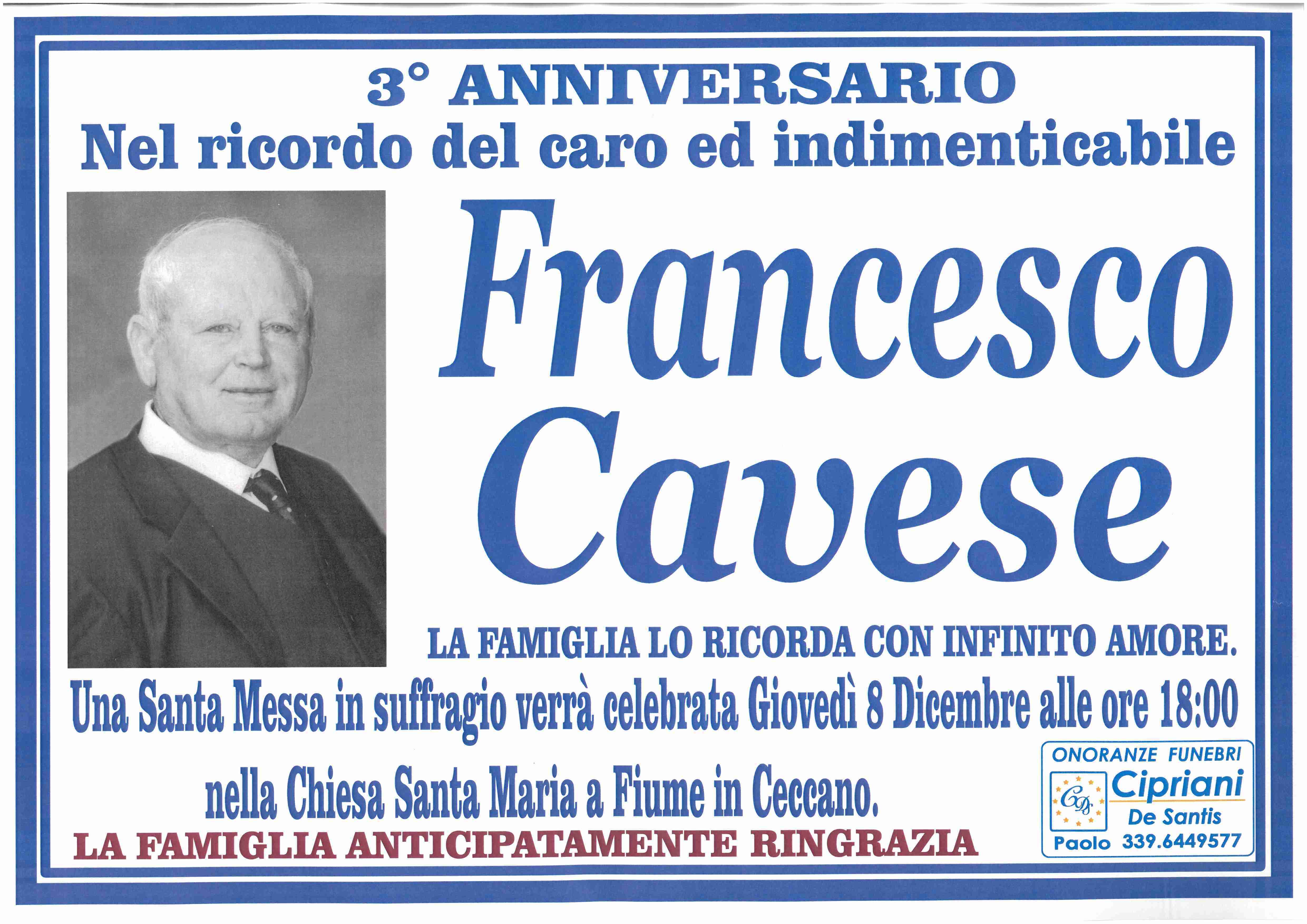 Francesco Cavese