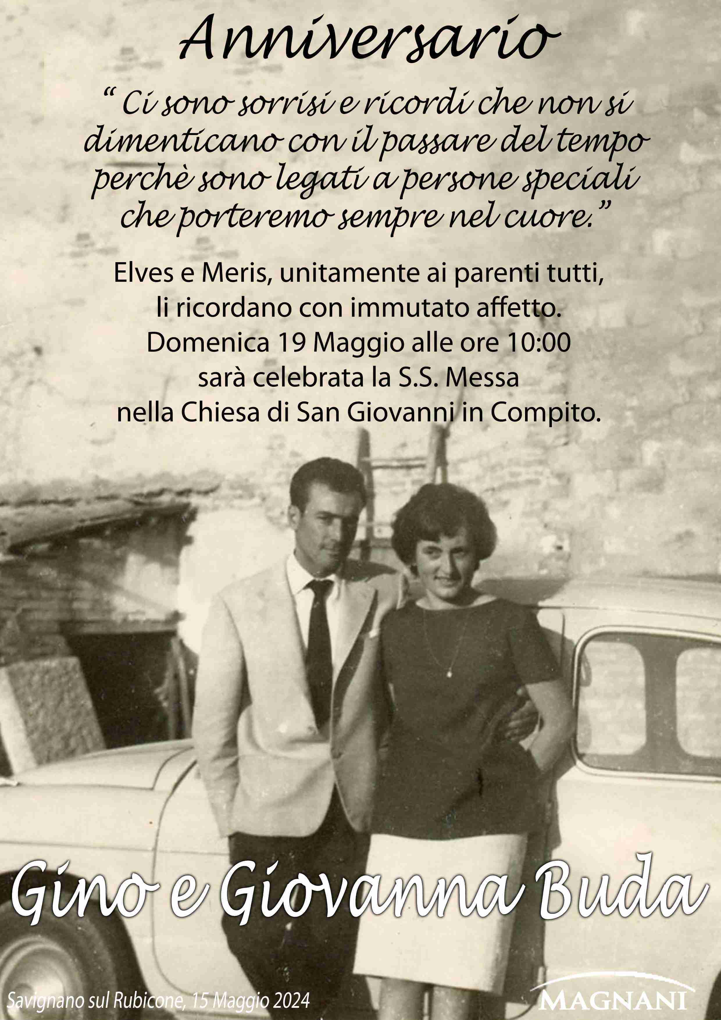 Gino e Giovanna Buda