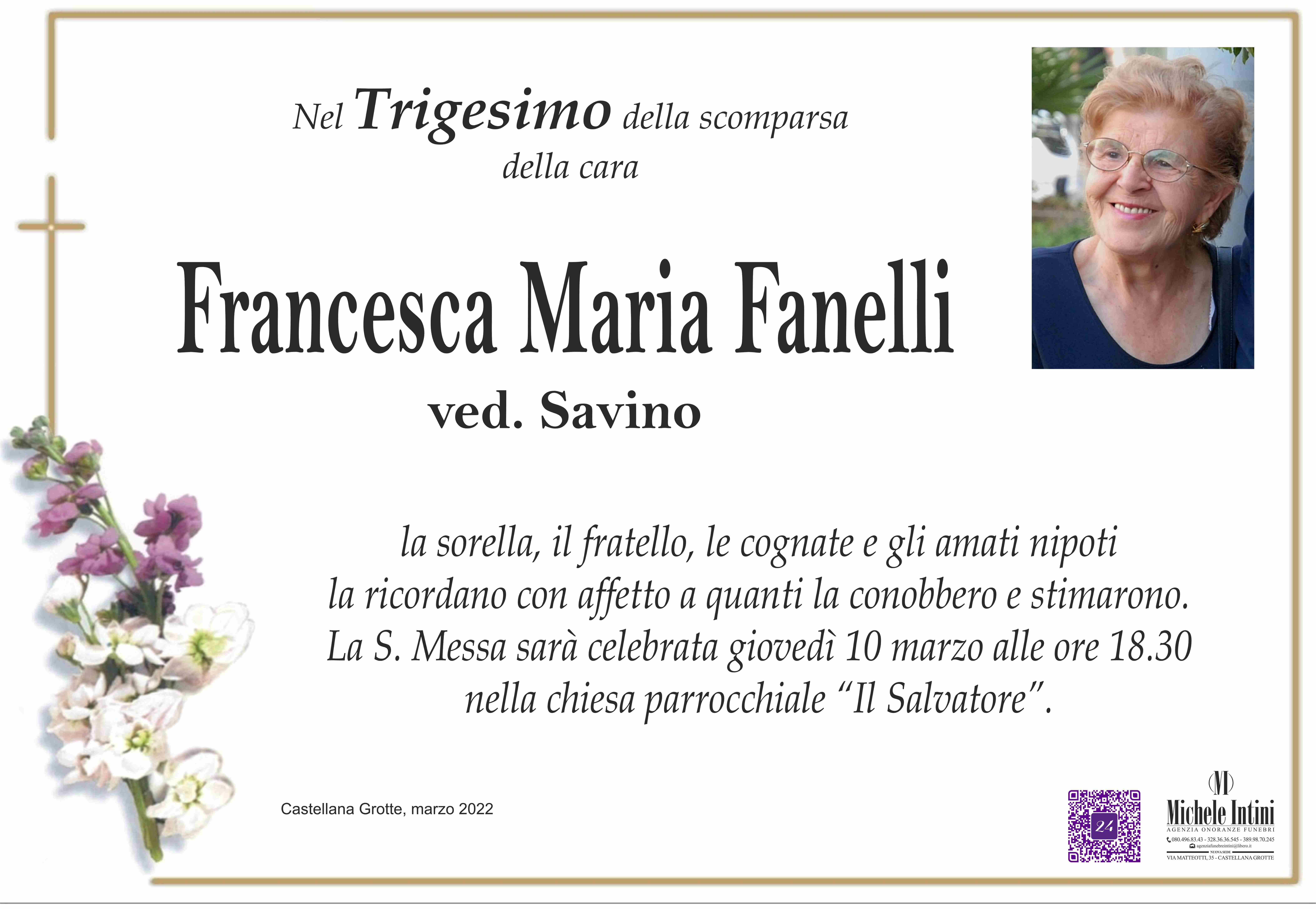 Francesca Maria Fanelli