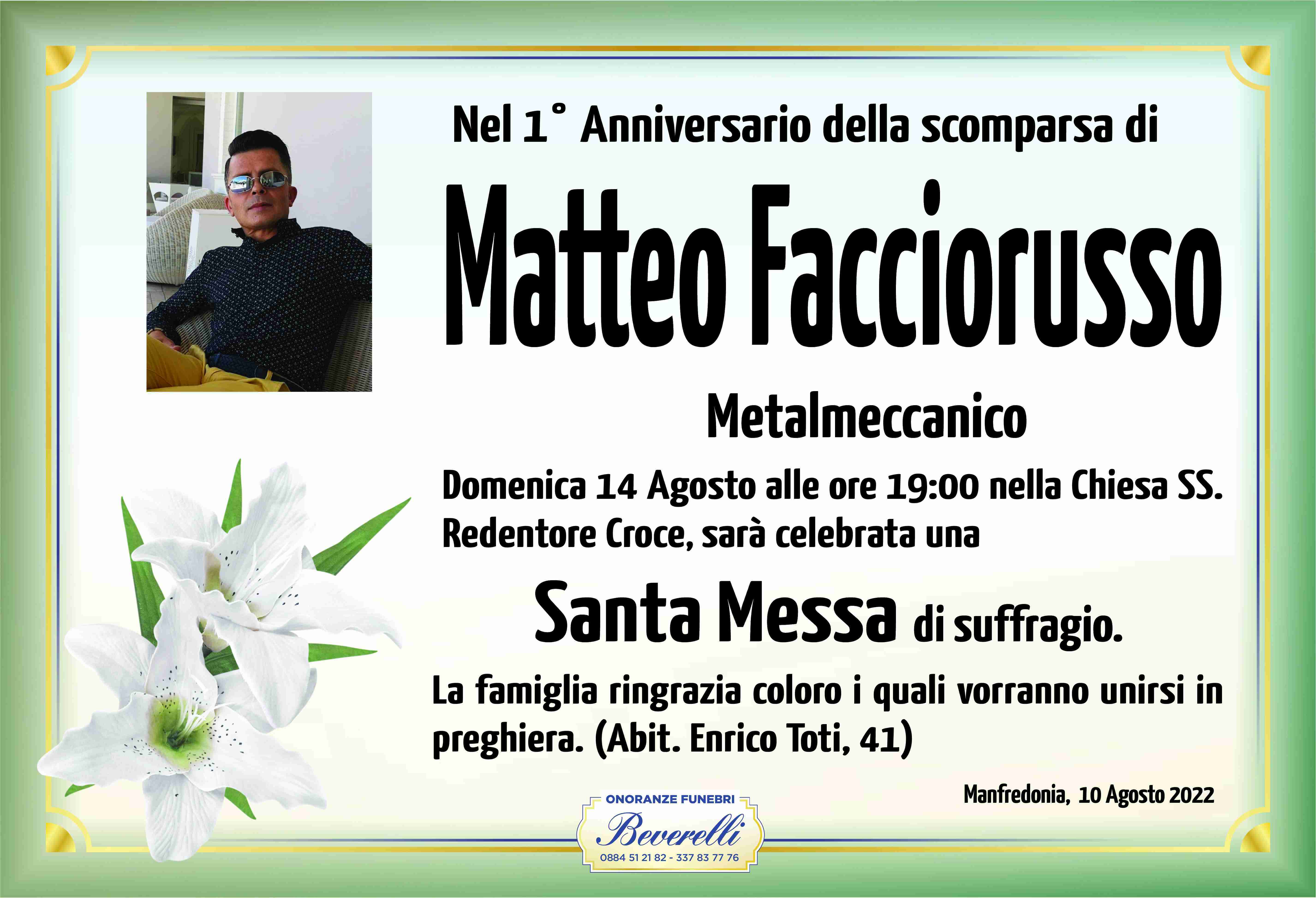 Matteo Facciorusso