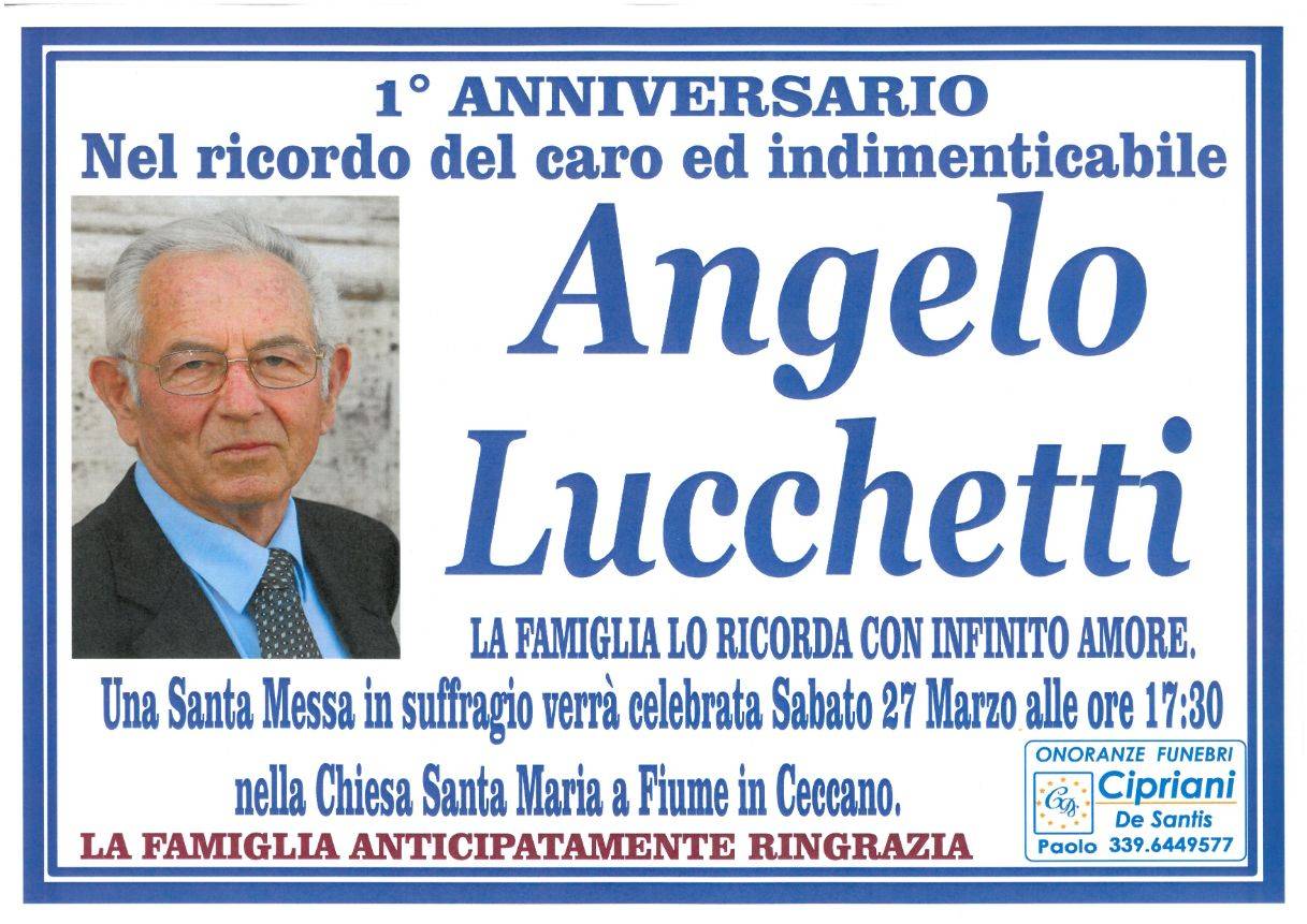 Angelo Lucchetti