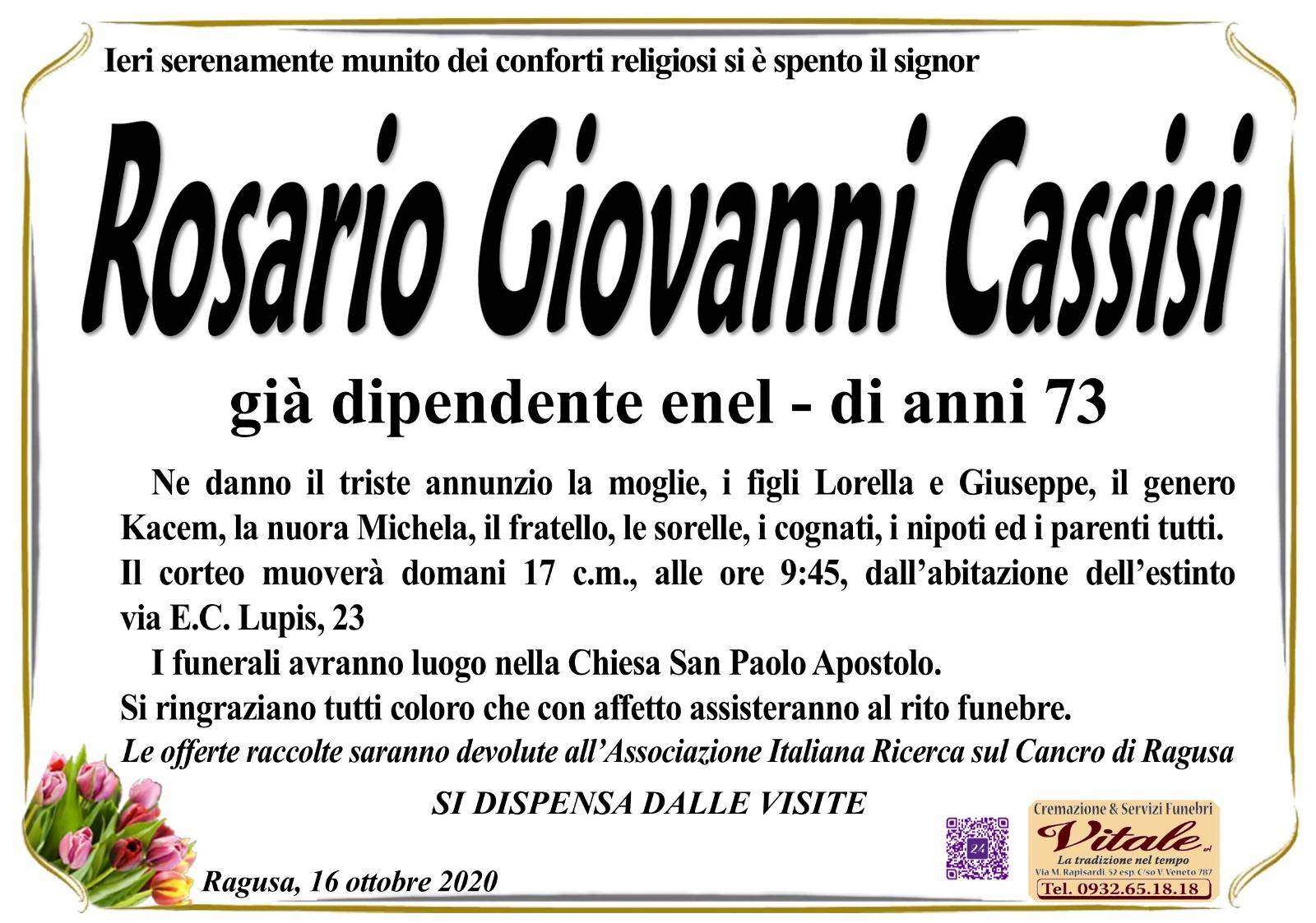 Rosario Giovanni Cassisi