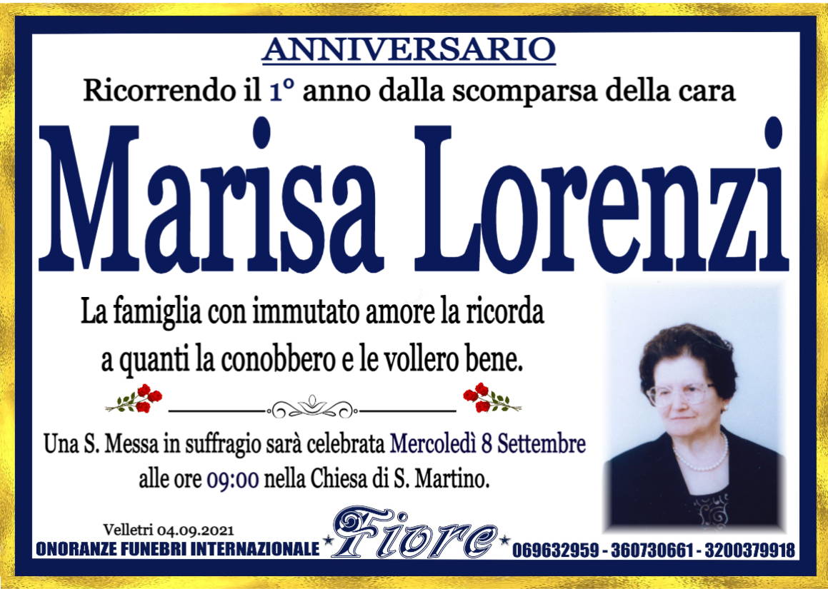 Marisa Lorenzi
