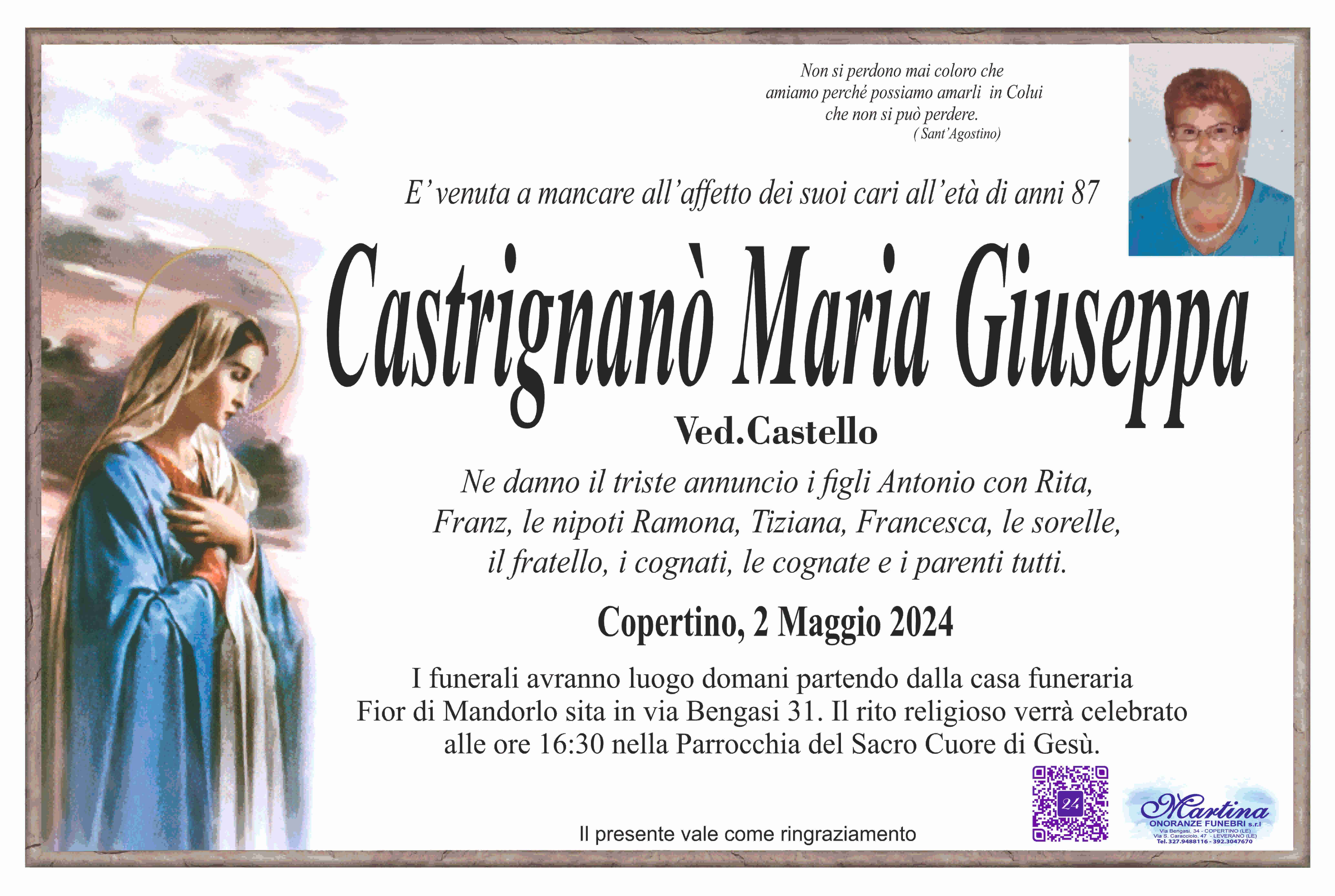 Maria Giuseppa Castrignanò