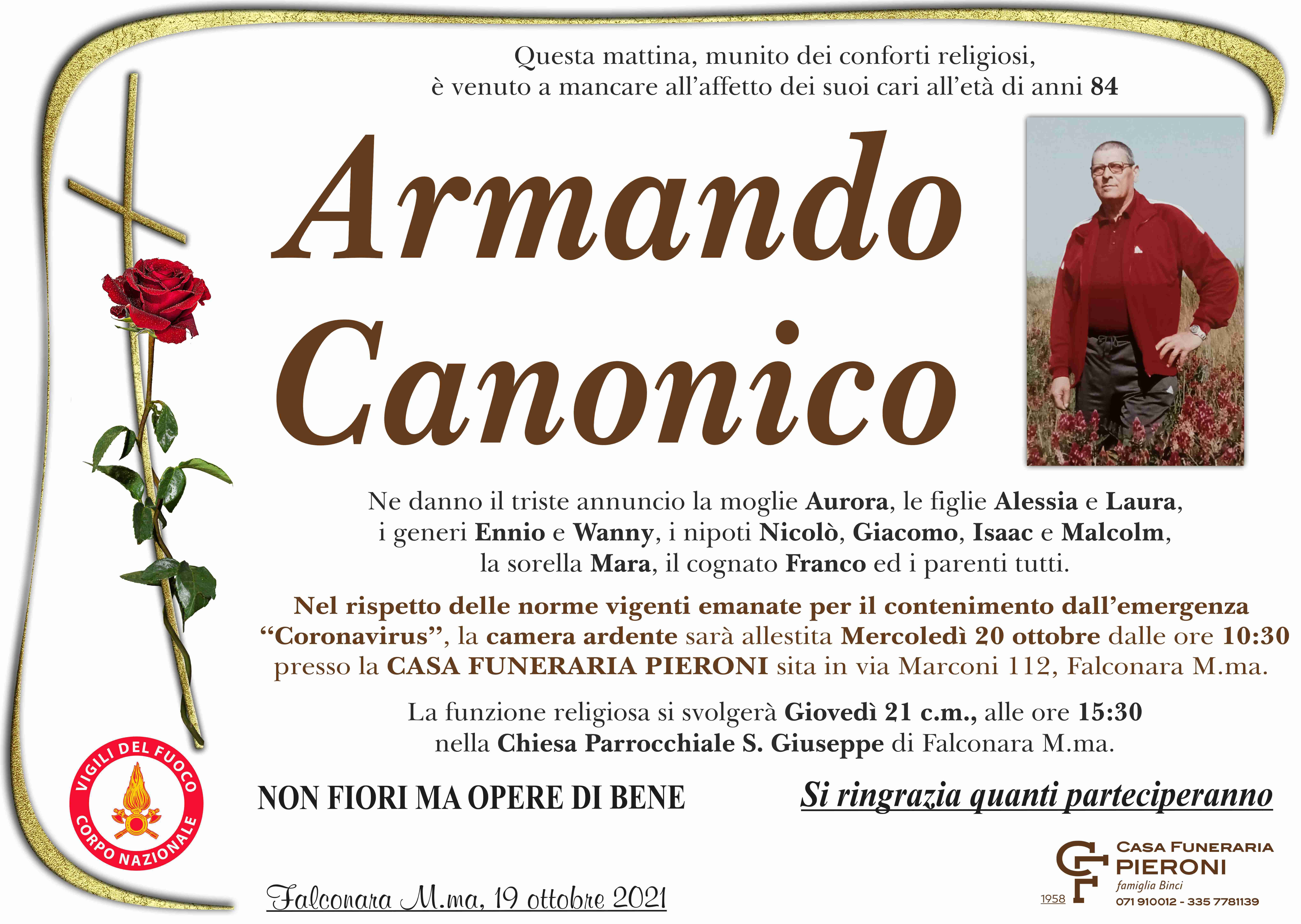 Armando Canonico