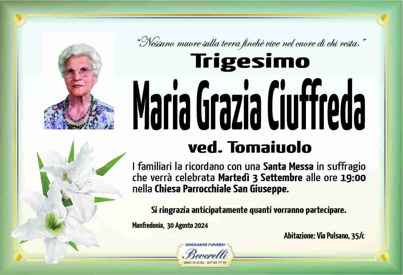 Maria Grazia Ciuffreda