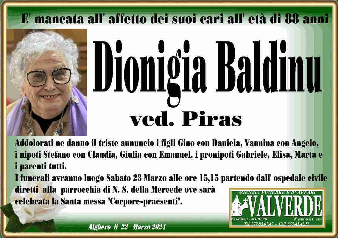 Dionigia Baldinu