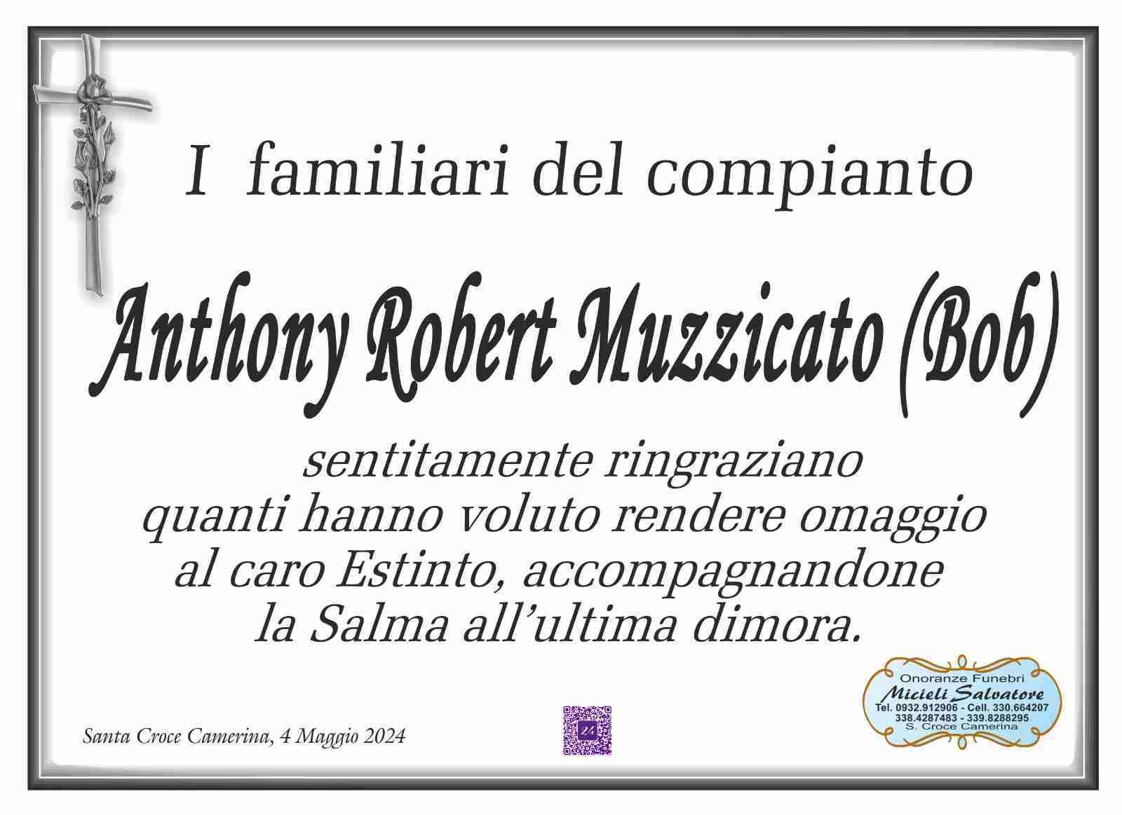 Anthony Robert Muzzicato (Bob)