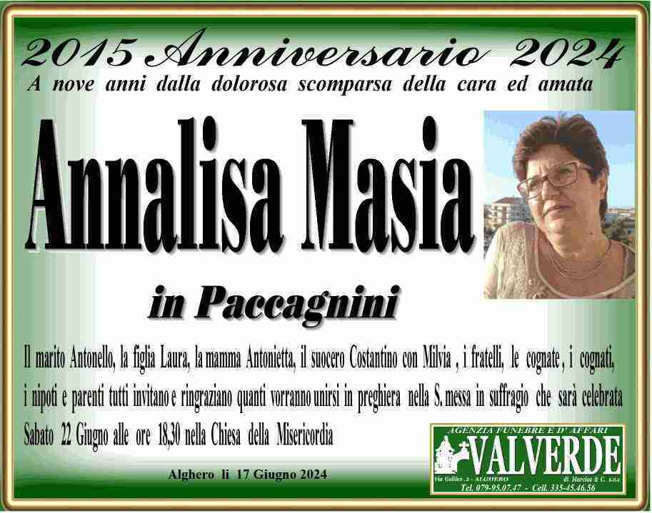 Annalisa Masia in Paccagnini