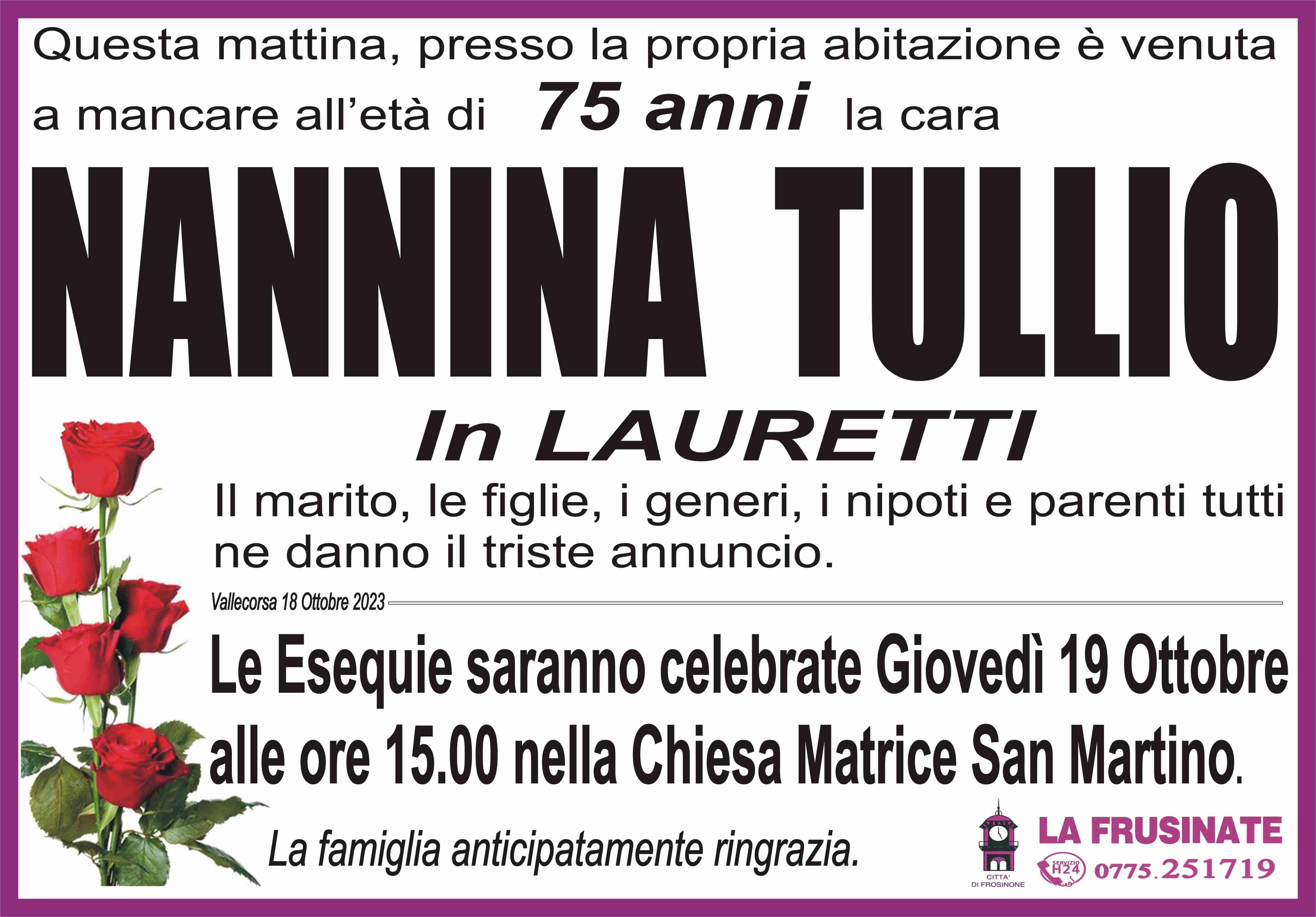 Nannina Tullio