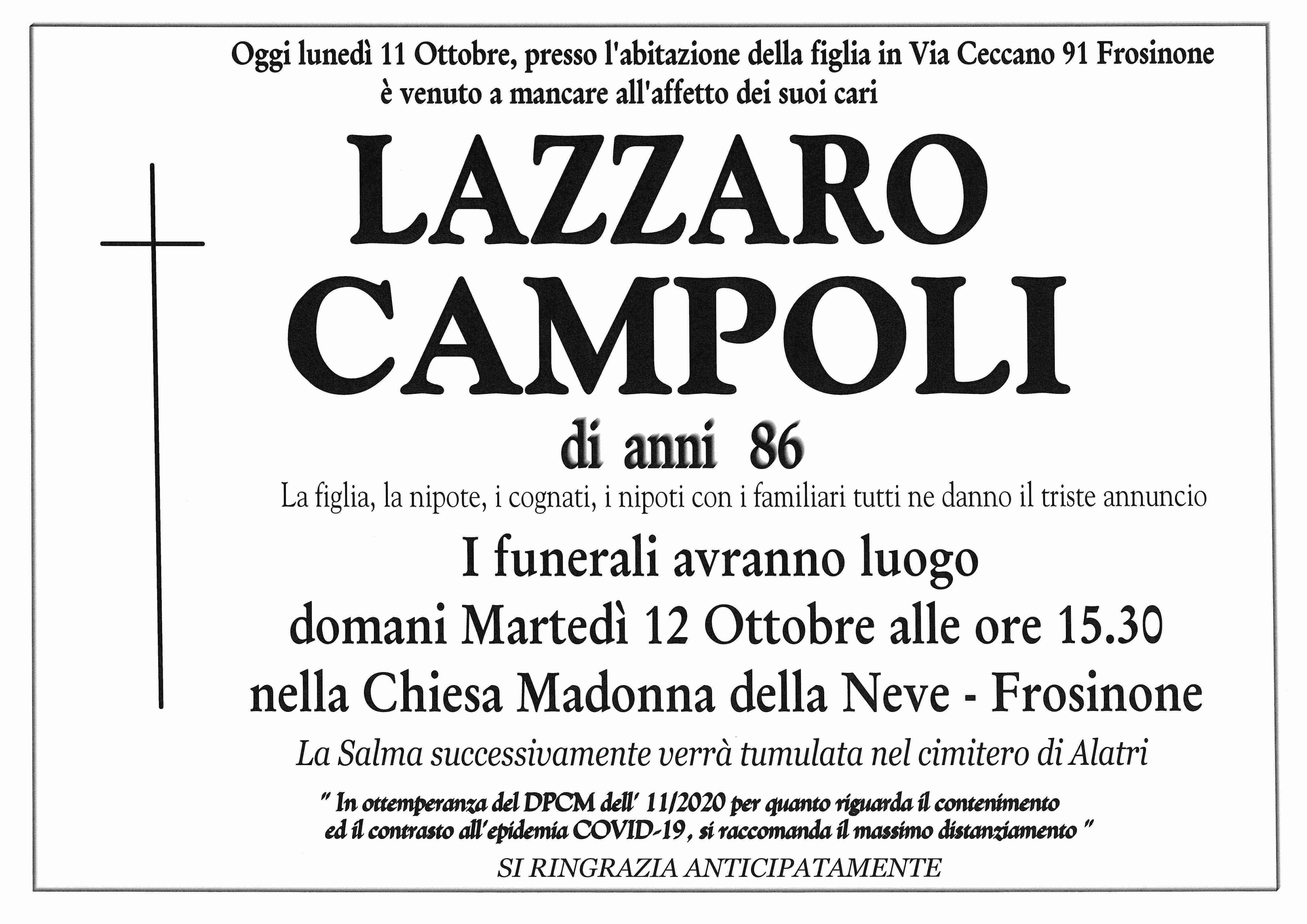 Lazzaro Campoli