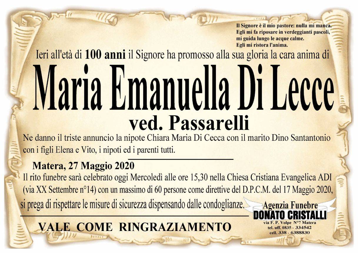 Maria Emanuella Di Lecce