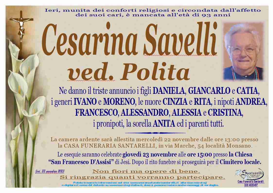 Cesarina Savelli