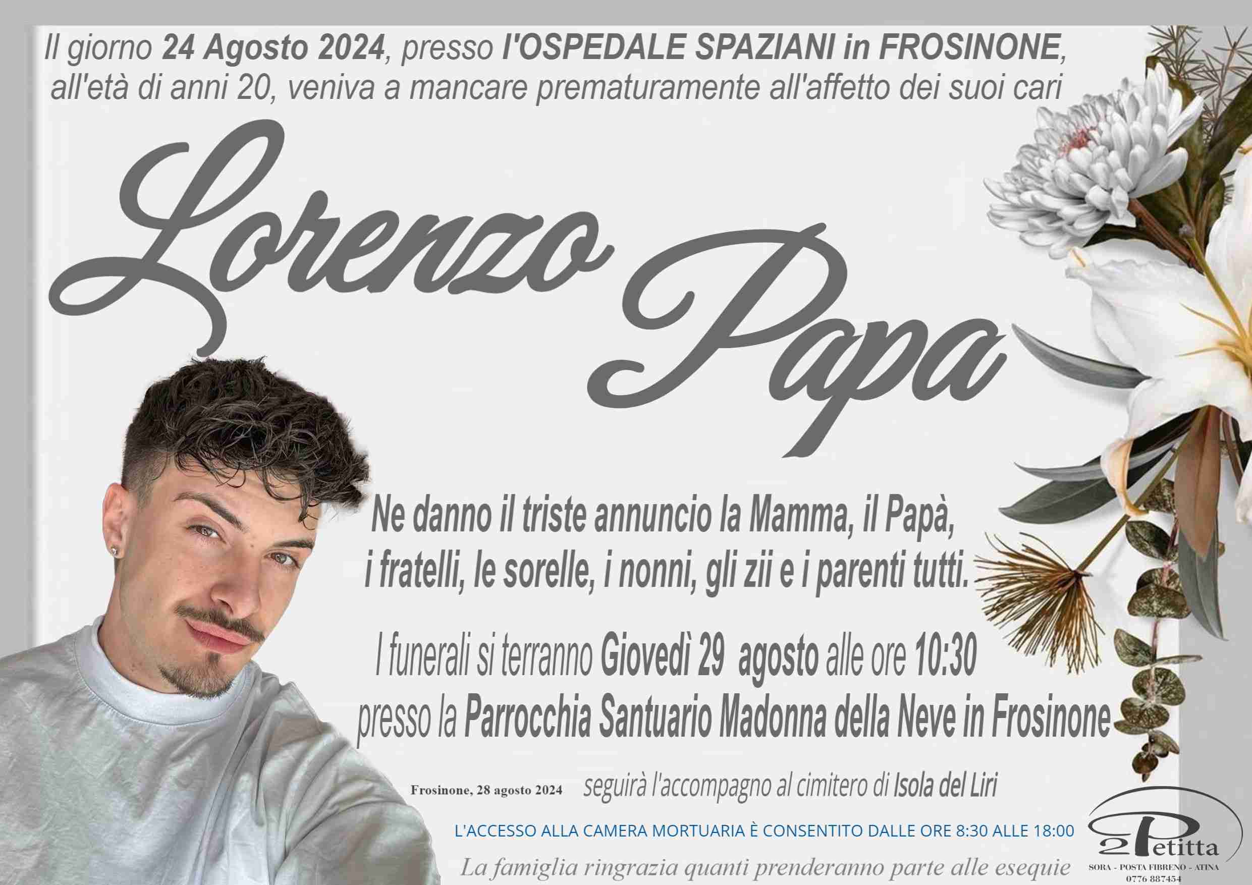 Lorenzo Papa