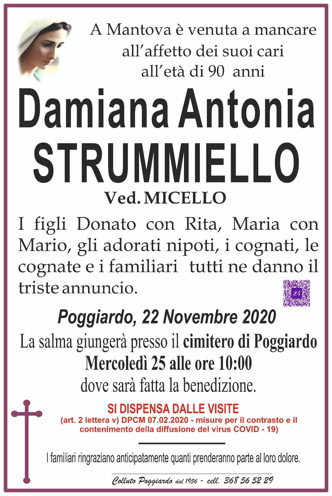 Damiana Antonia Strummiello