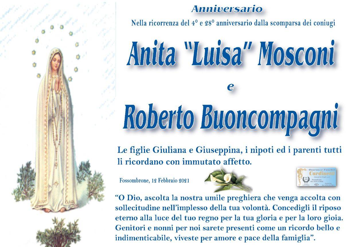 Anita Mosconi e Roberto Buoncompagni