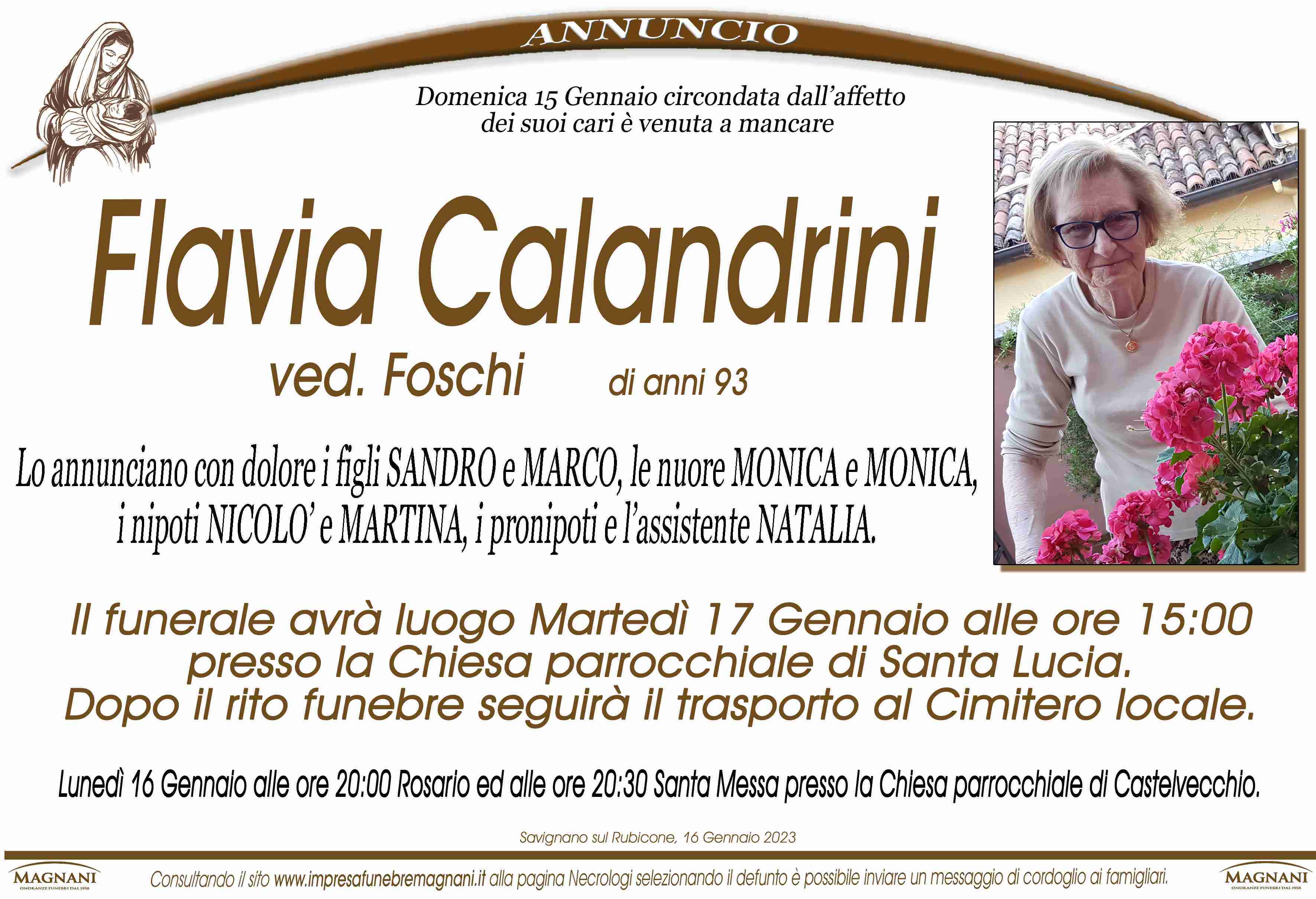 Flavia Calandrini