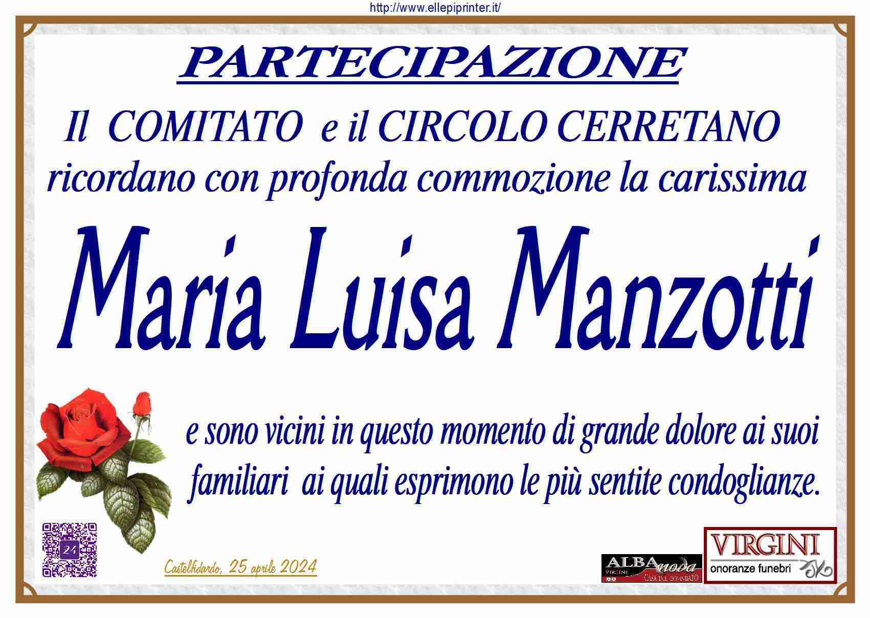 Maria Luisa Manzotti