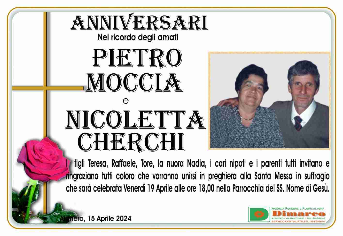 Pietro Moccia e Nicoletta Cherchi