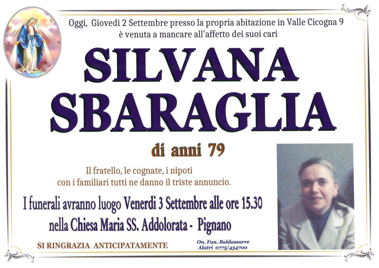 Silvana Sbaraglia