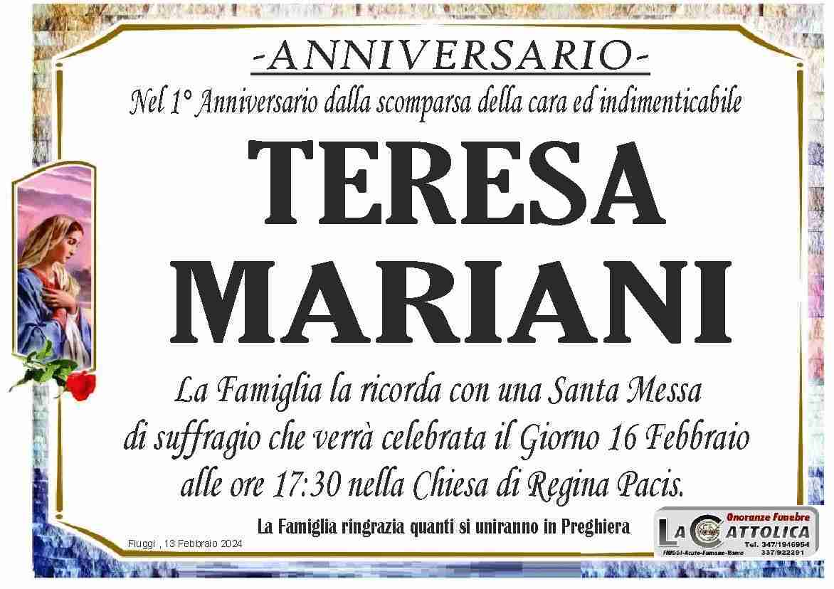 teresa mariani