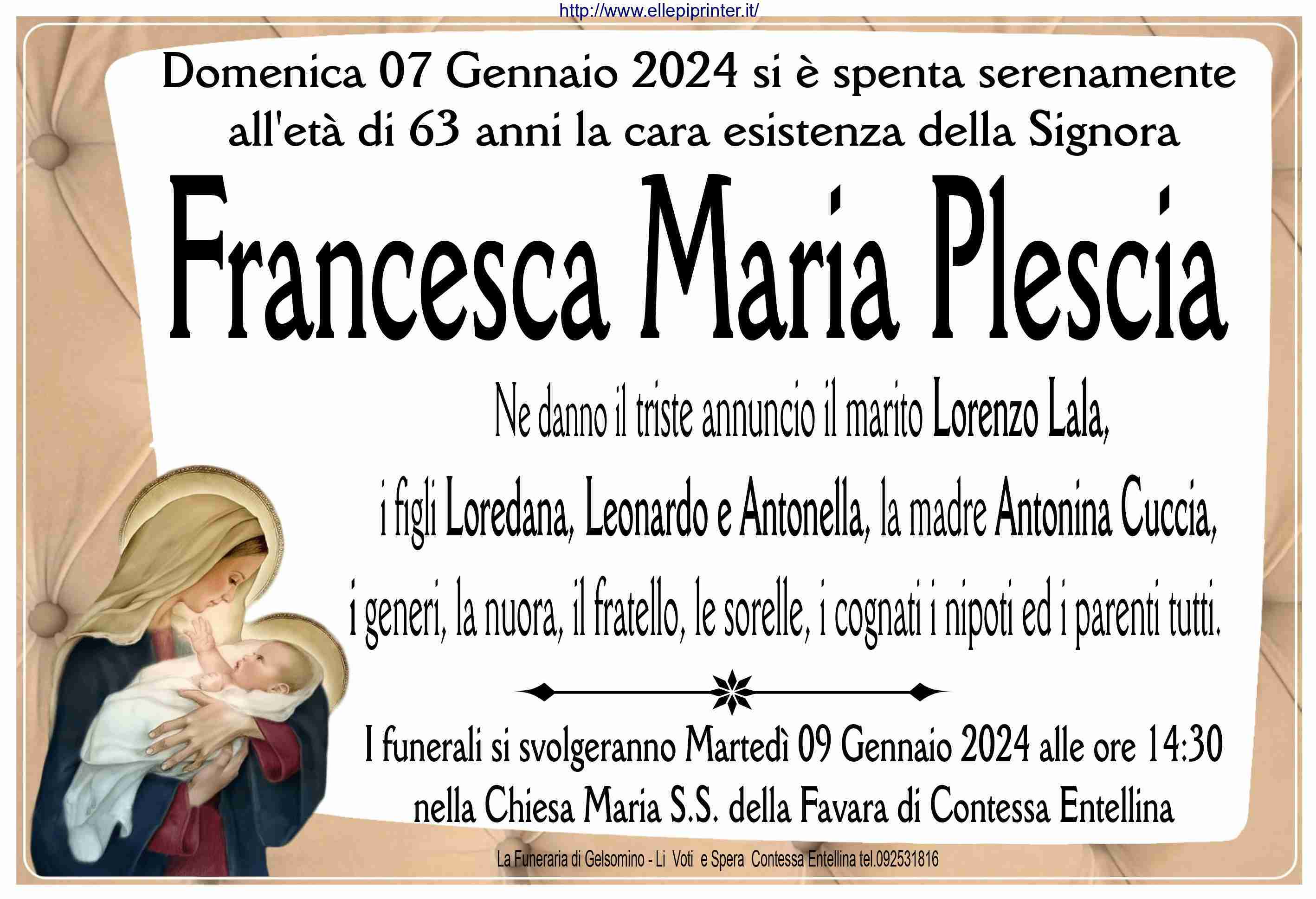 Francesca Maria Plescia
