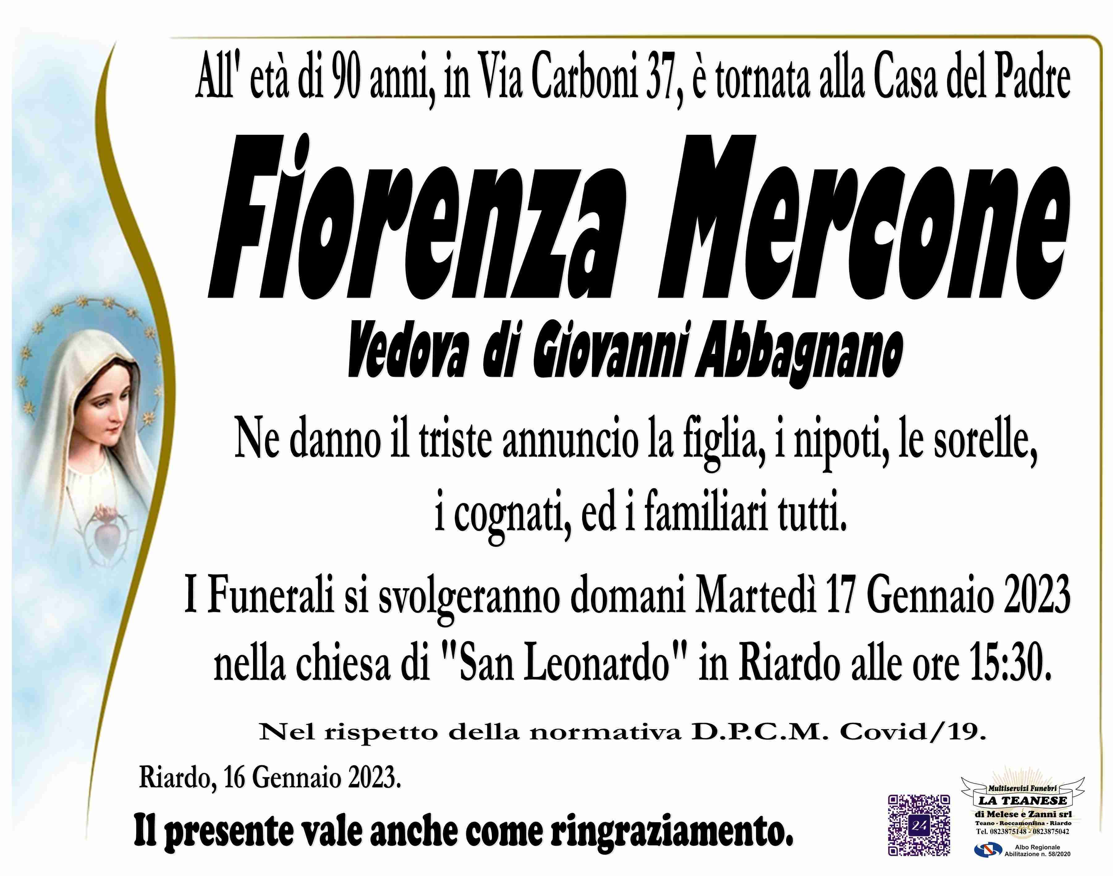 Fiorenza Mercone