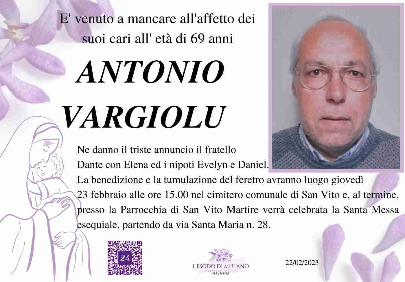 Antonio Vargiolu