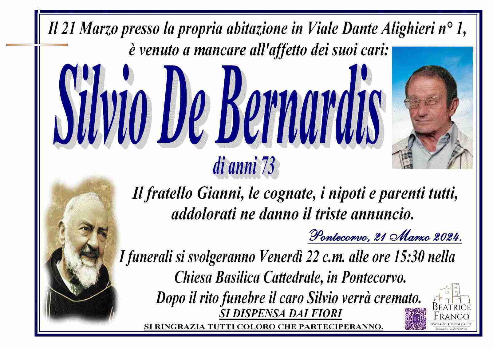 Silvio De Bernardis